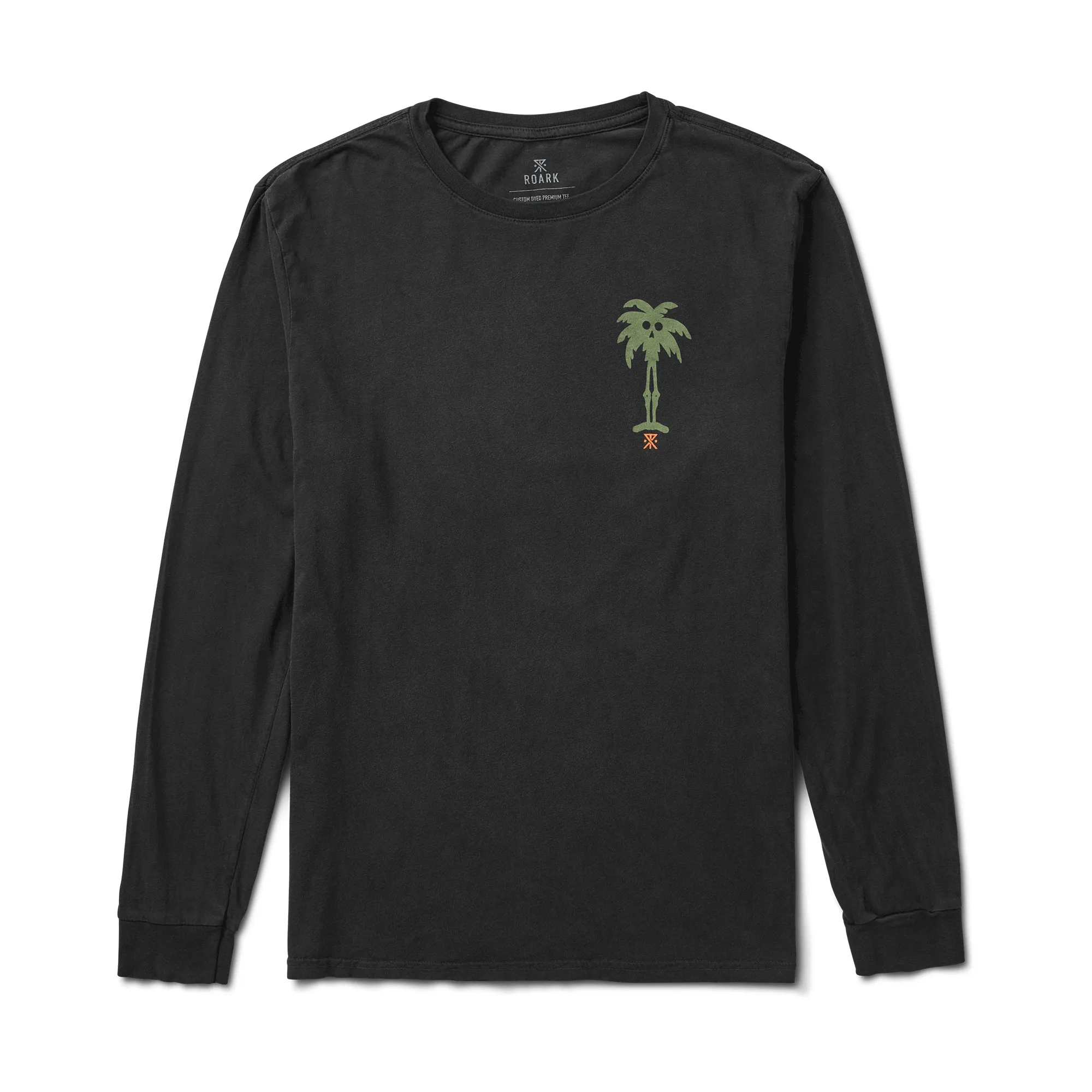 Tamaroa Long Sleeve Organic Cotton Tee - Charcoal sold by Roark product image thumbnail 5