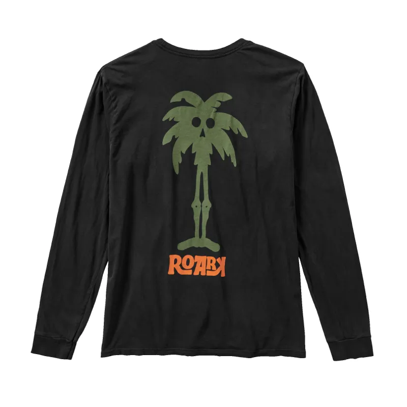 Tamaroa Long Sleeve Organic Cotton Tee - Charcoal sold by Roark