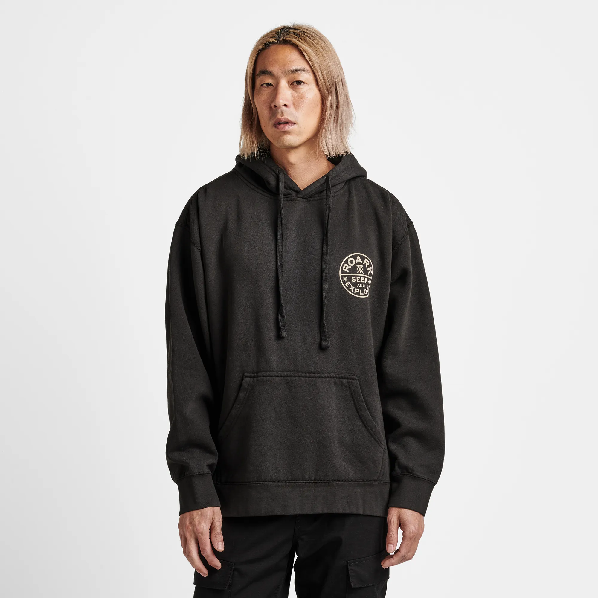 Seek And Explore Hoodie - Black sold by Roark product image thumbnail 2