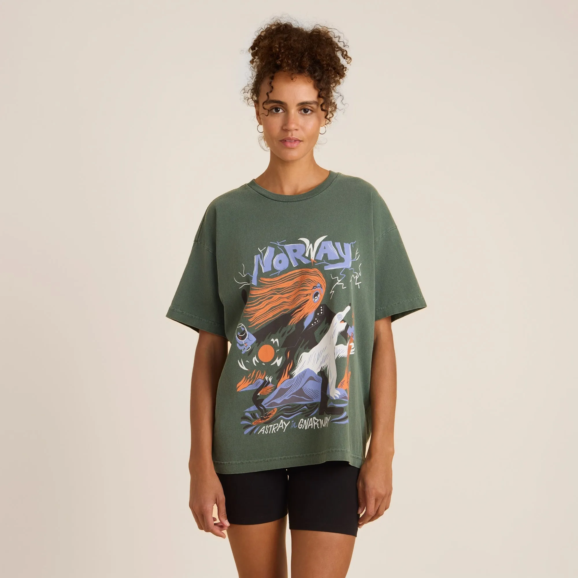 Gnarway Oversized Premium Tee - Tundra sold by Roark product image thumbnail 4