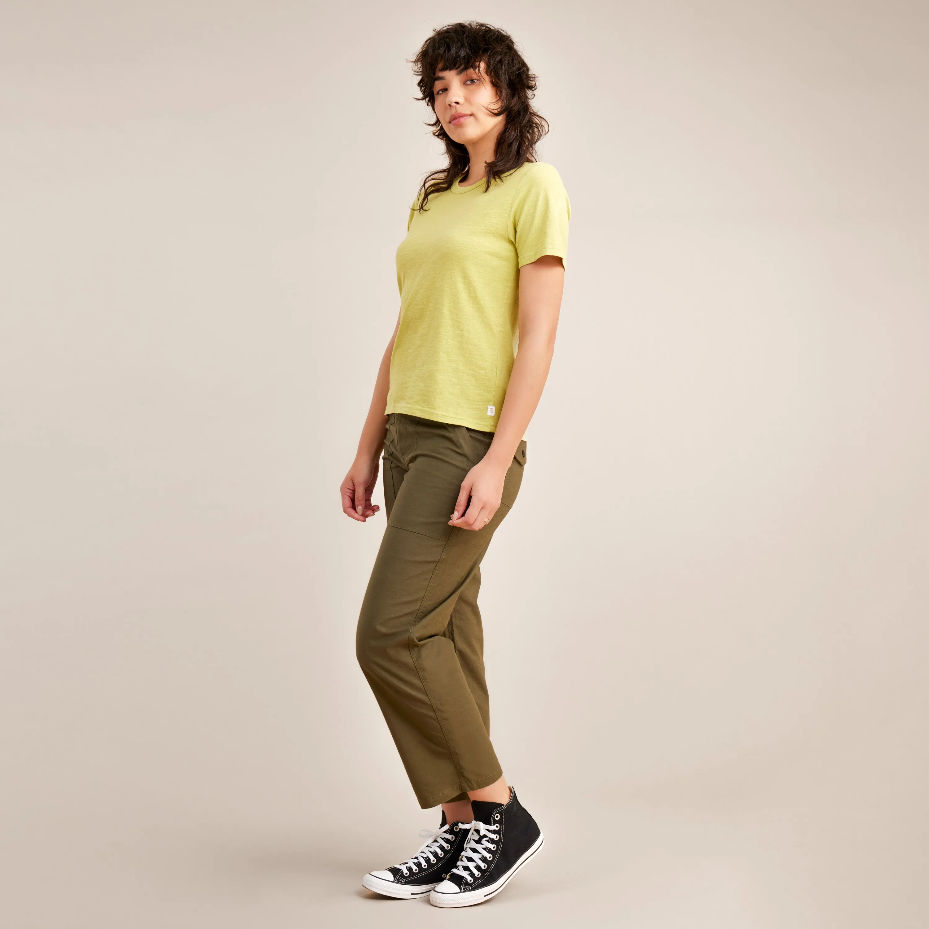 Well Worn Short Sleeve Tee - Lime sold by Roark product image thumbnail 5