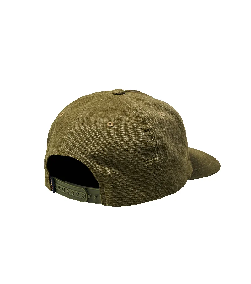 Open Roads 5 Panel Snapback Hat - Dark Military sold by Roark product image thumbnail 3