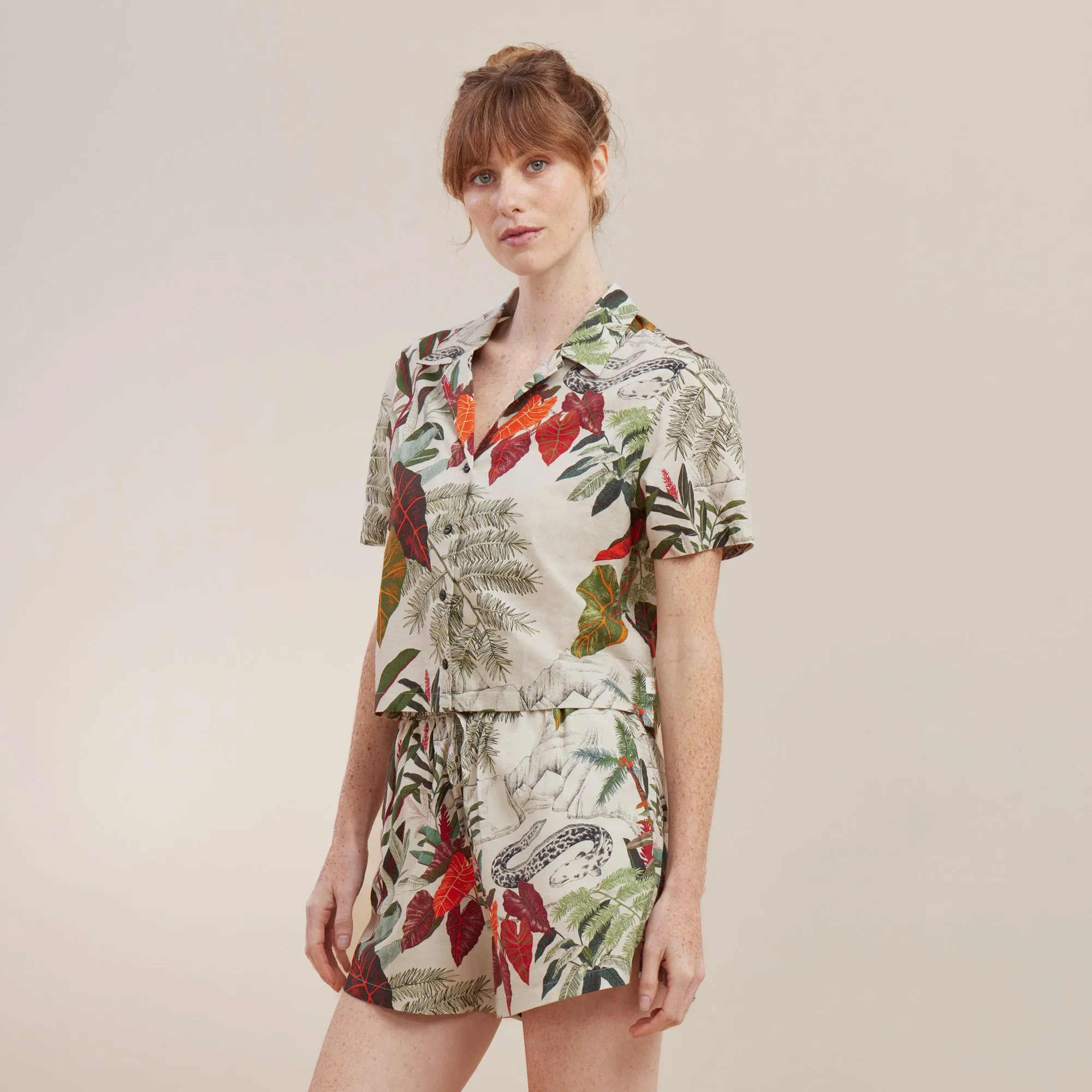 Idle Camp Shirt - Bone sold by Roark product image thumbnail 5