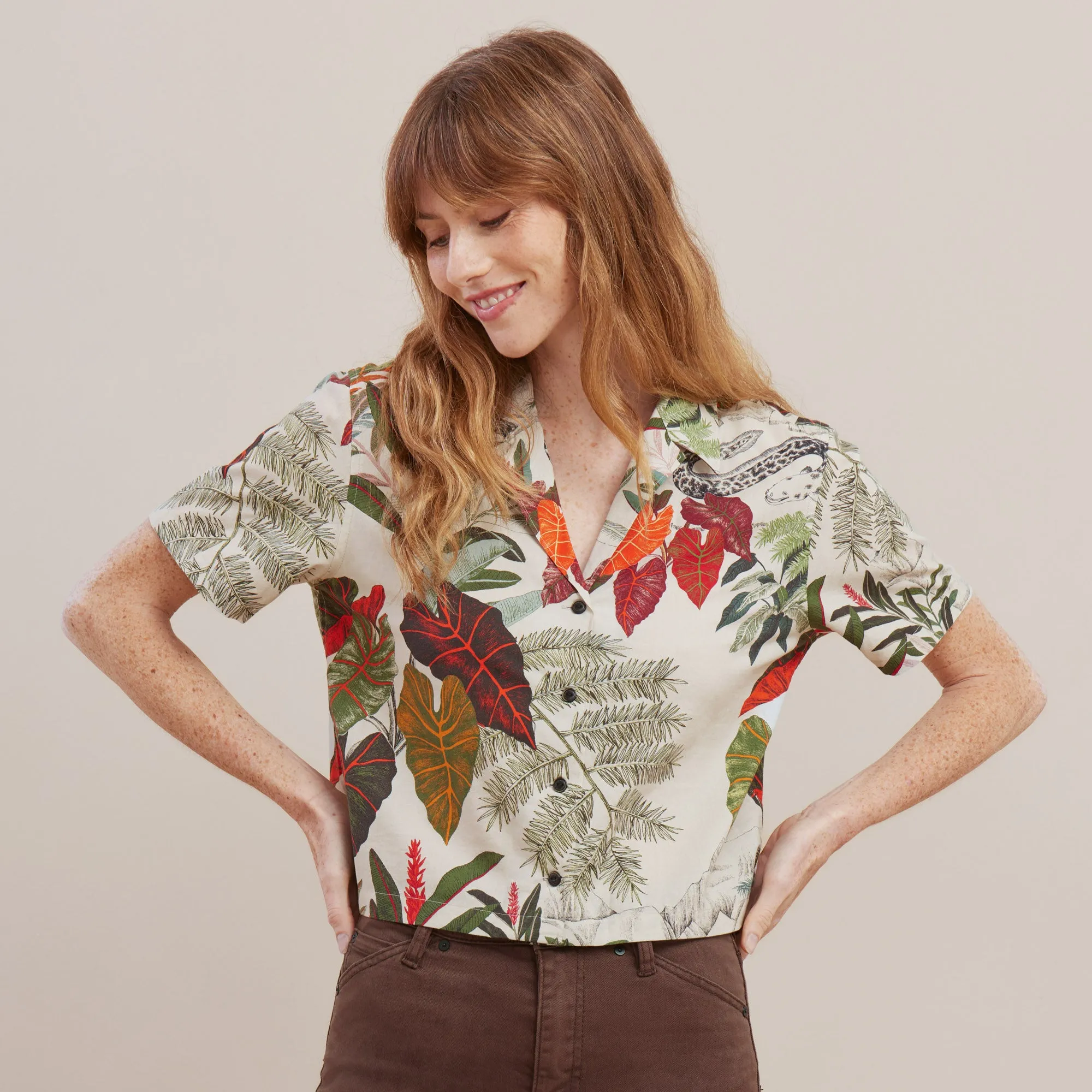 Idle Camp Shirt - Bone sold by Roark product image thumbnail 2