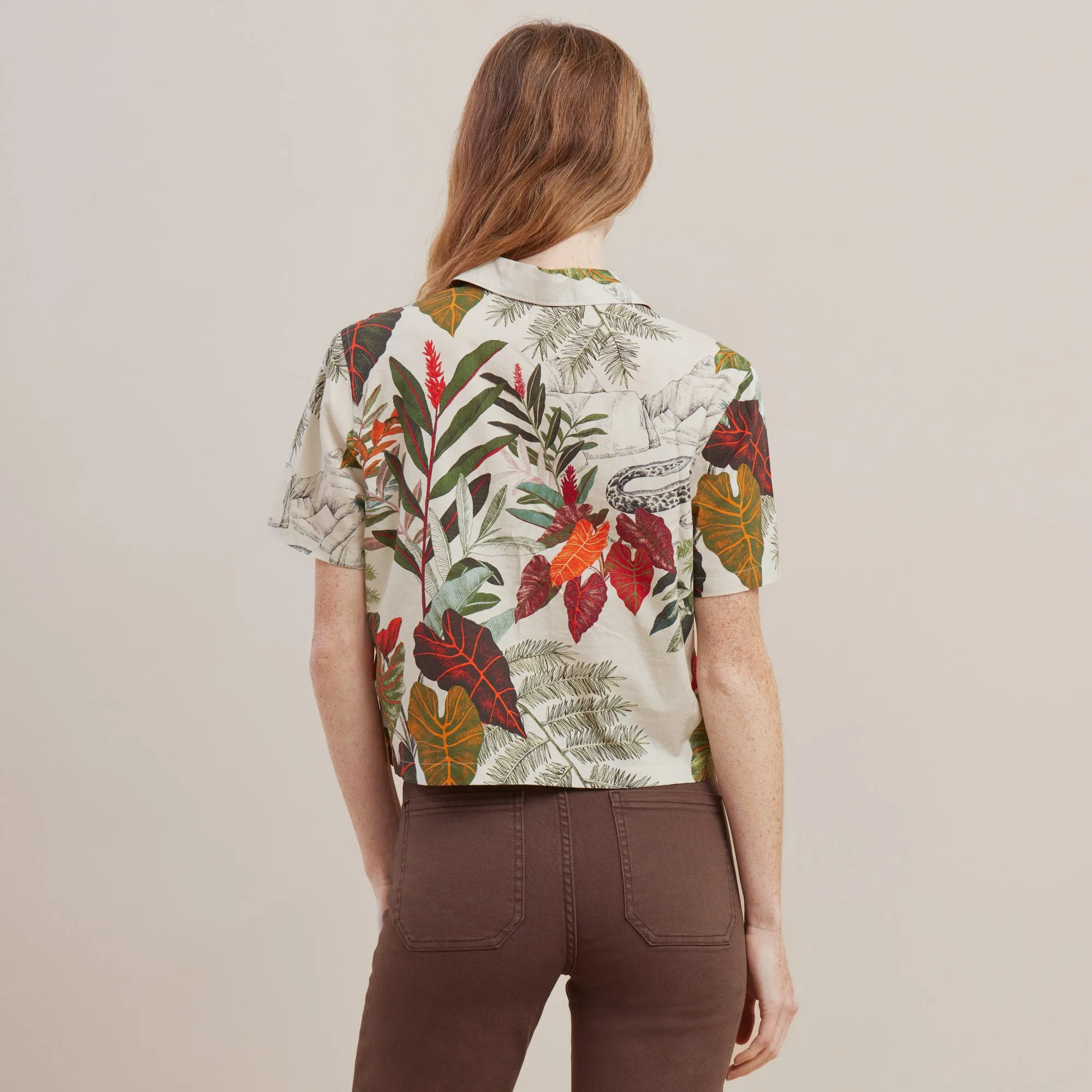 Idle Camp Shirt - Bone sold by Roark product image thumbnail 3