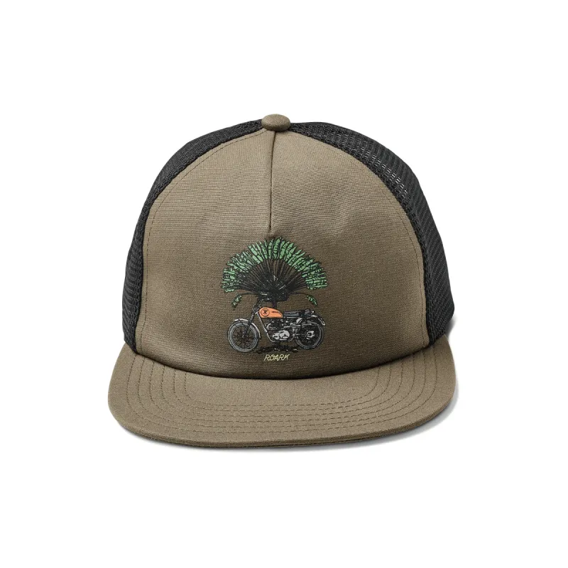 Shaded Classic 5 Panel Snapback Hat - Military sold by Roark
