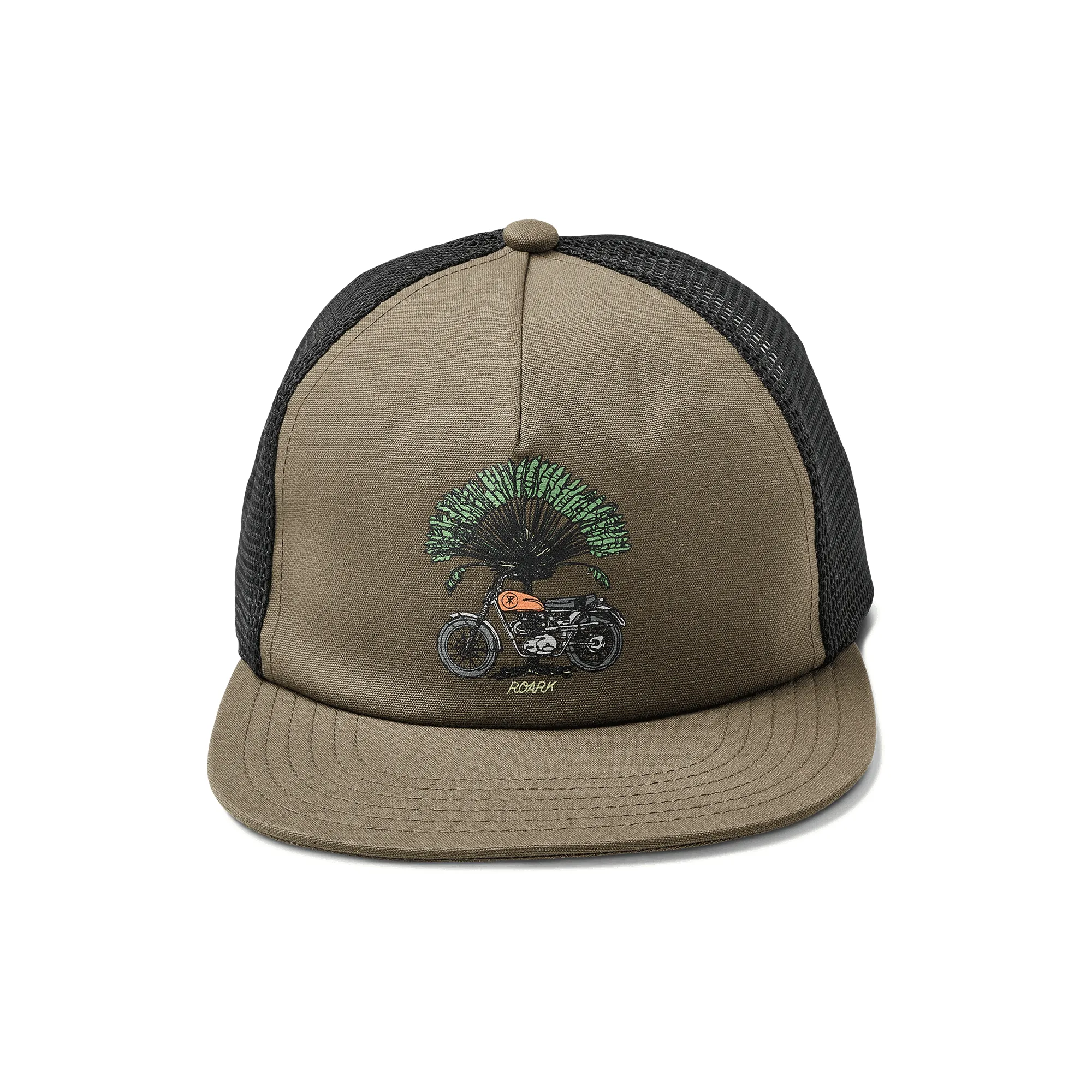 Shaded Classic 5 Panel Snapback Hat - Military sold by Roark
