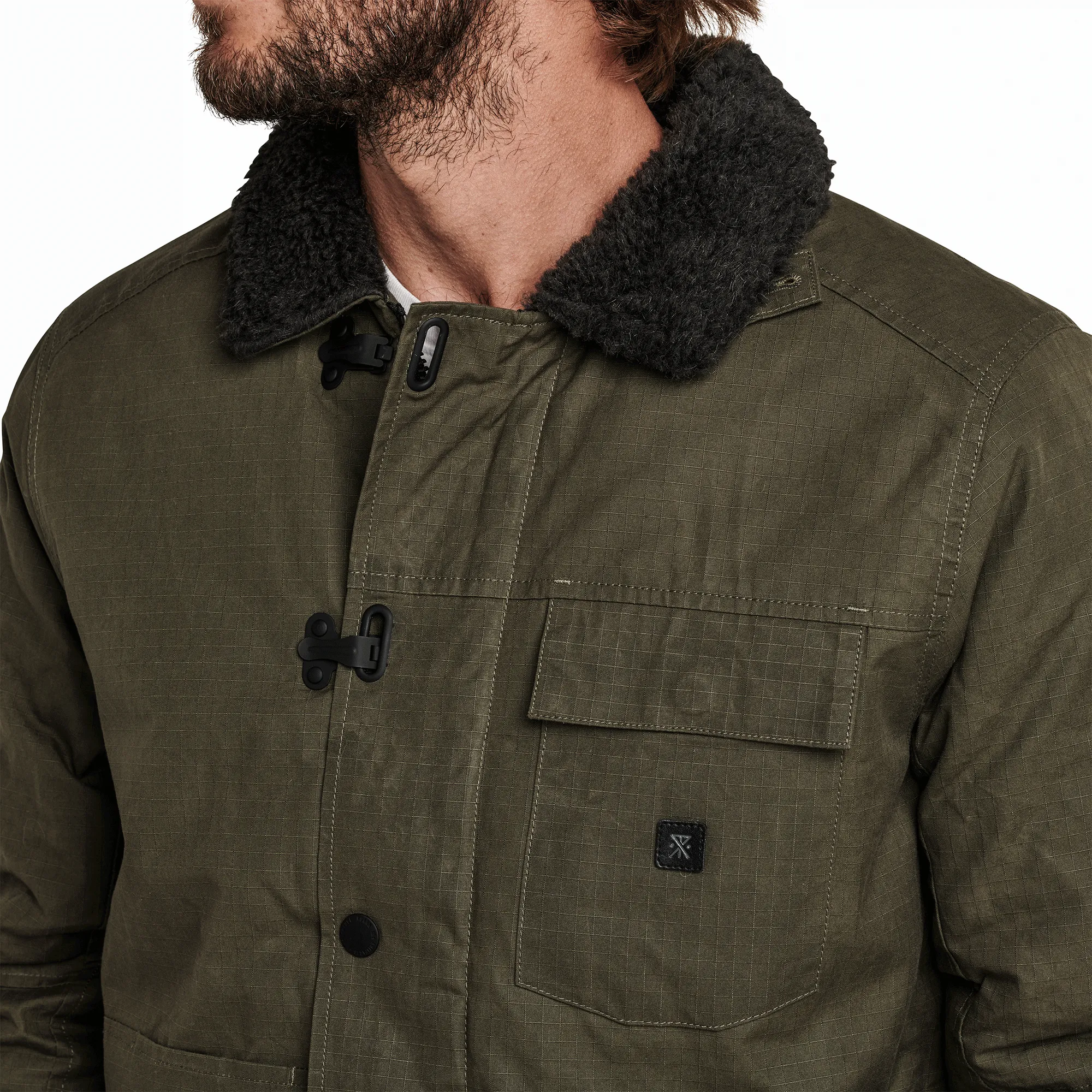 Halley Stevensons X Axeman Jacket - Dark Military sold by Roark product image thumbnail 5