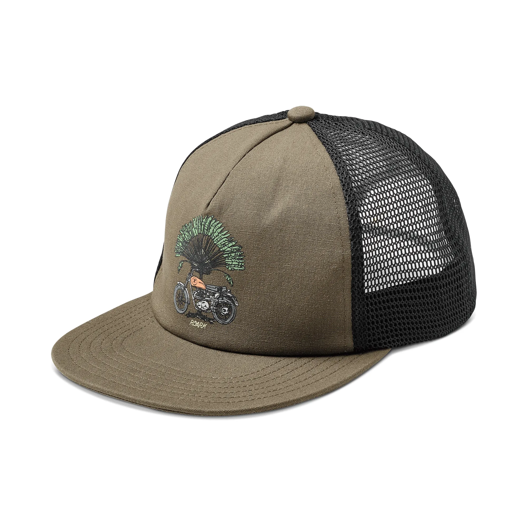 Shaded Classic 5 Panel Snapback Hat - Military sold by Roark product image thumbnail 3