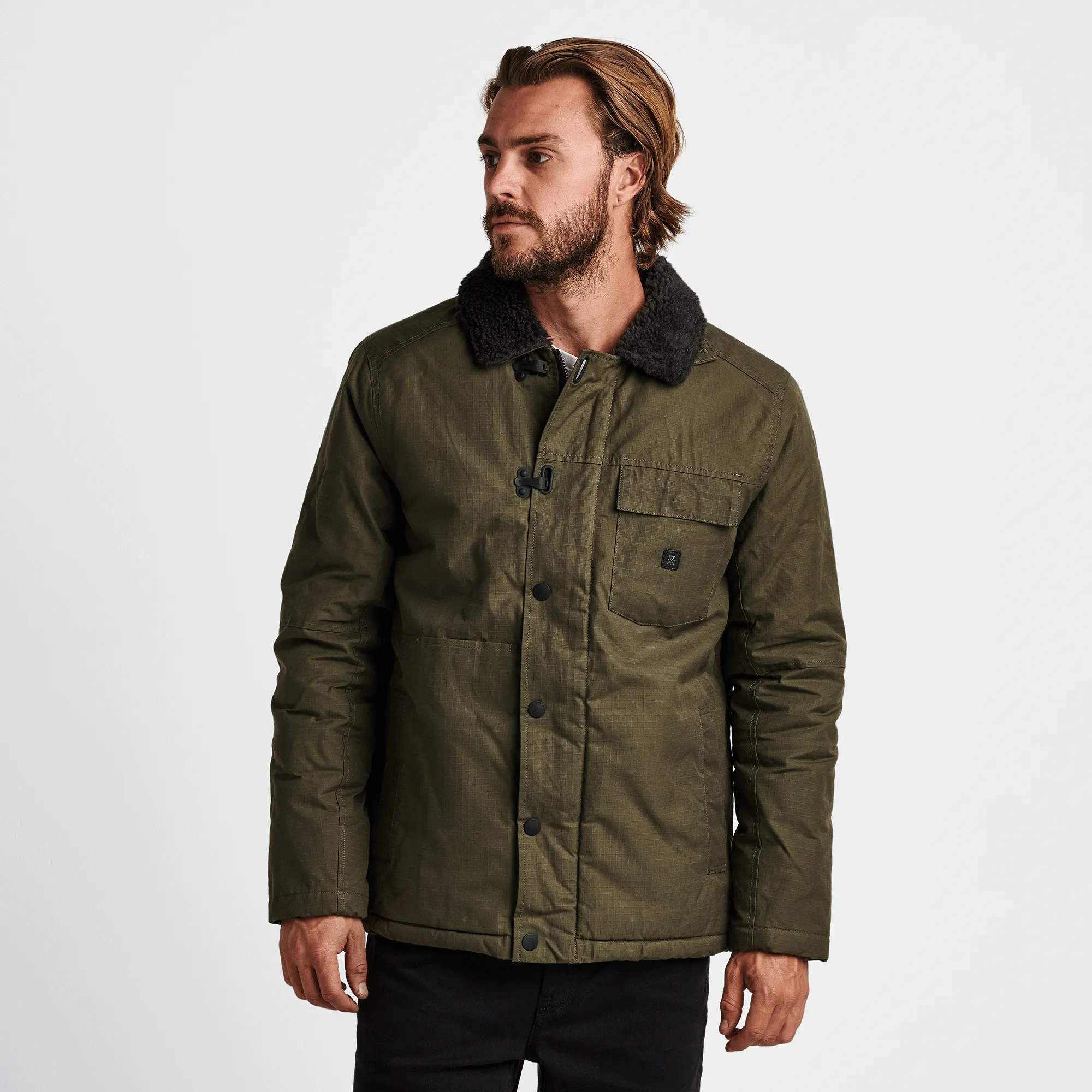 Halley Stevensons X Axeman Jacket - Dark Military sold by Roark product image thumbnail 2