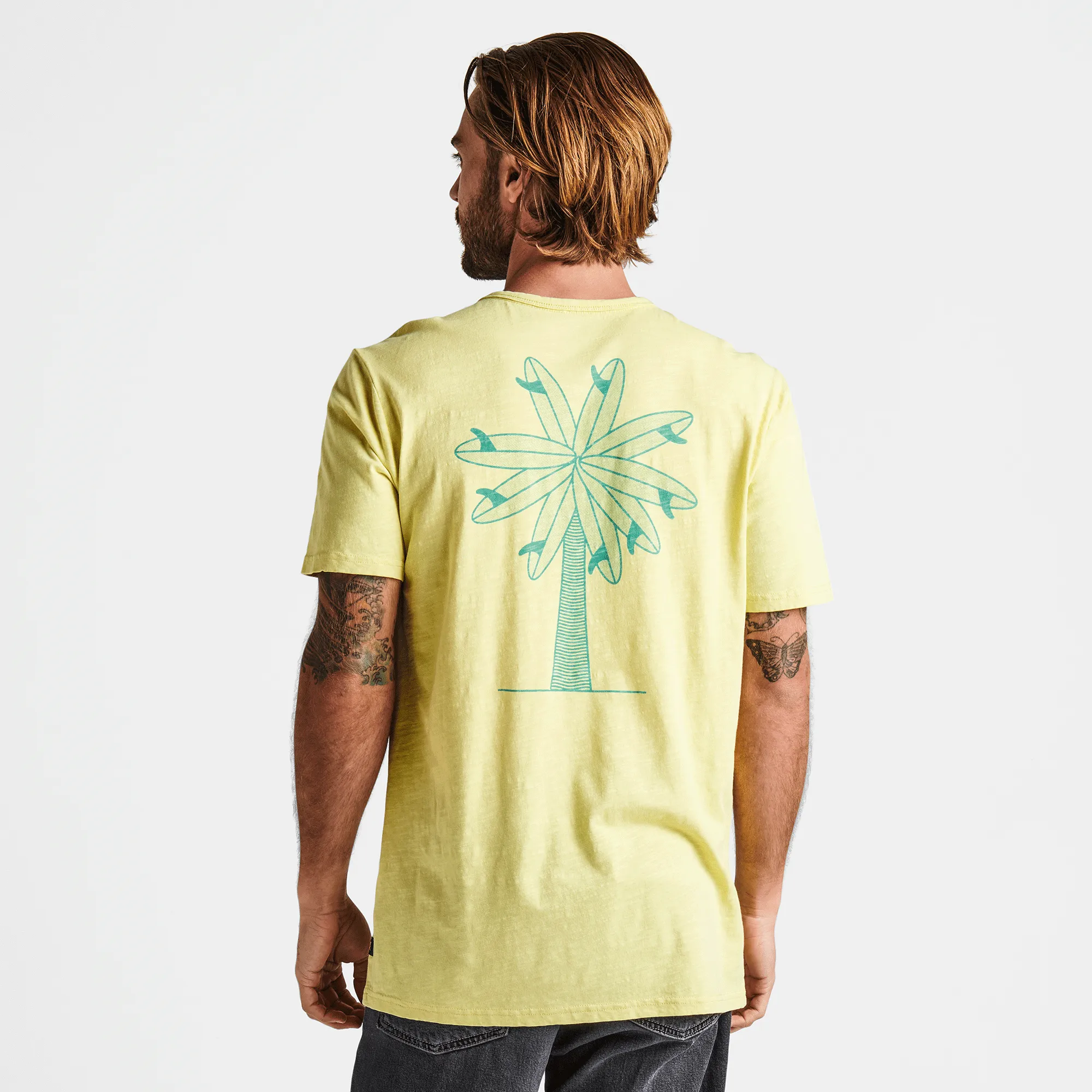Grow Your Own Organic Cotton Tee - Lime sold by Roark product image thumbnail 3