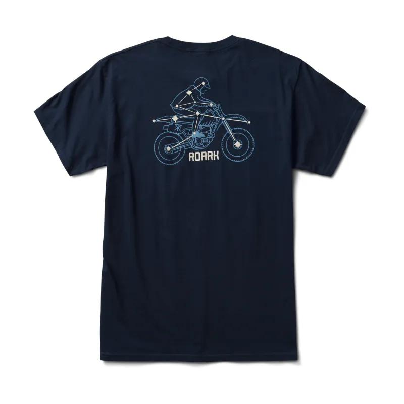 Cosmic Wanderer Premium Tee - Navy sold by Roark