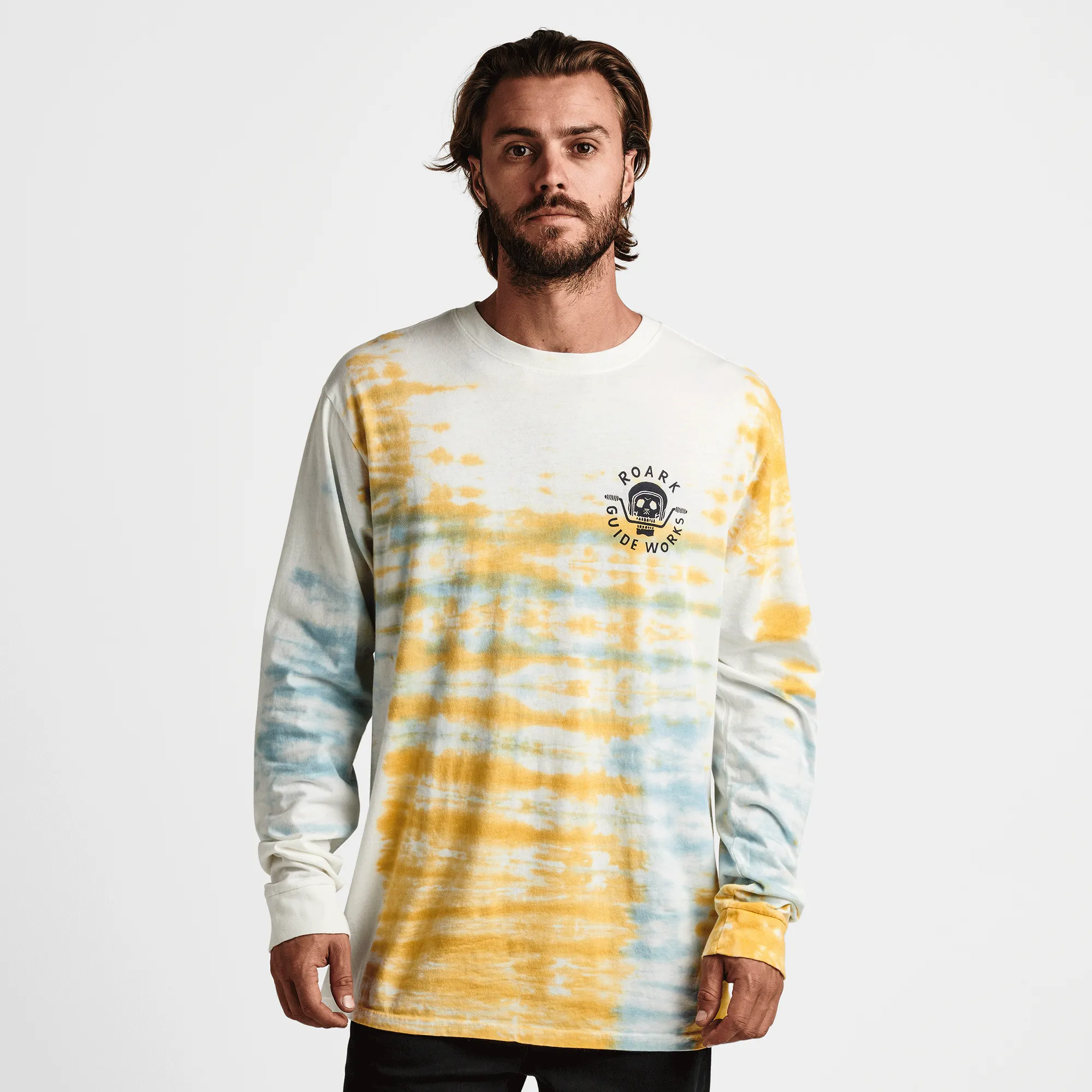 Guideworks Long Sleeve Premium Tee - Light Blue sold by Roark product image thumbnail 2