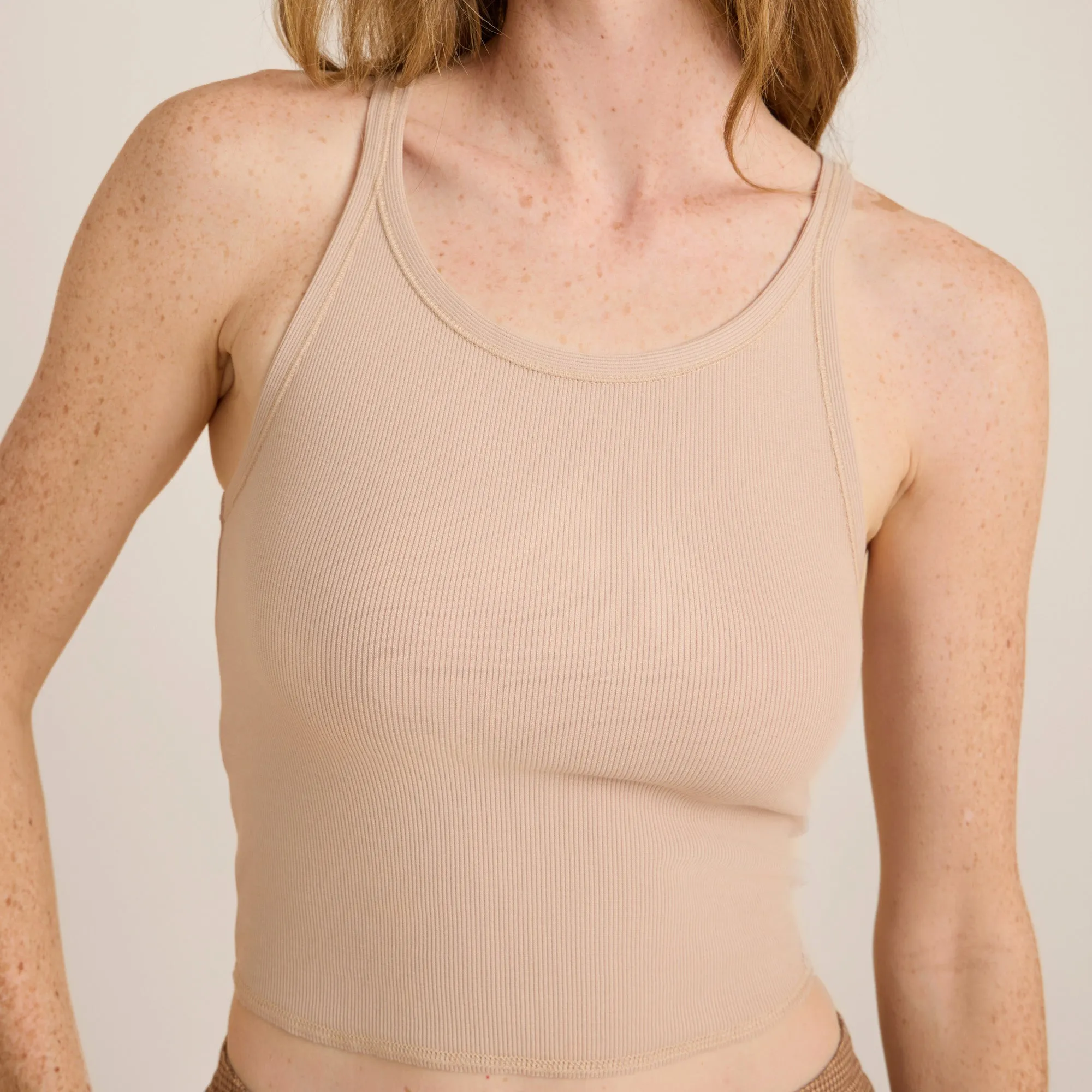 Wind Worn Tank - Toasted Almond sold by Roark product image thumbnail 5