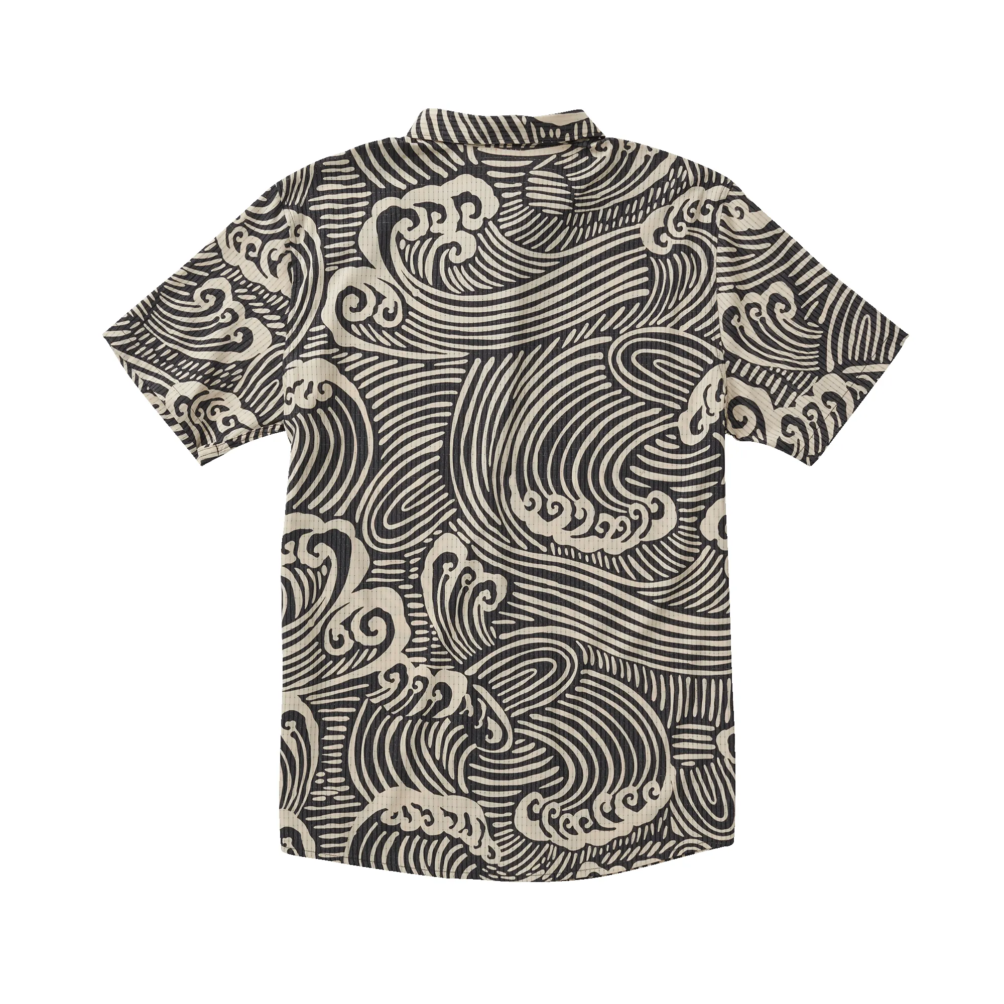 Bless Up Breathable Stretch Shirt - Black Wave sold by Roark product image thumbnail 2