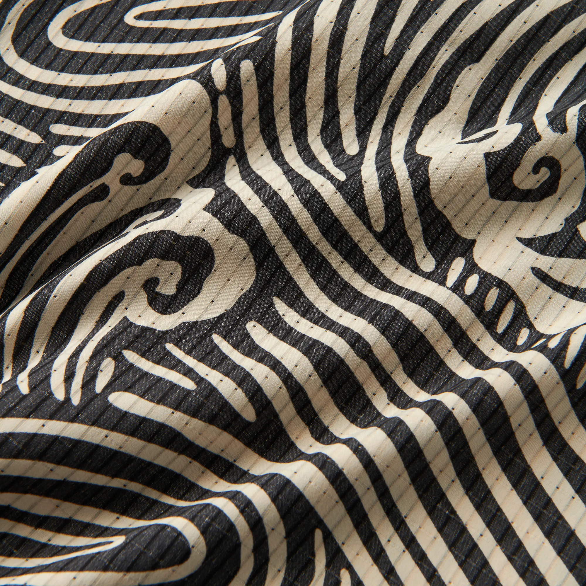 Bless Up Breathable Stretch Shirt - Black Wave sold by Roark product image thumbnail 4