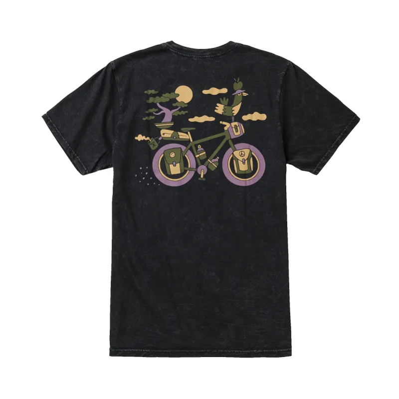 Bike Path Premium Tee - Black sold by Roark
