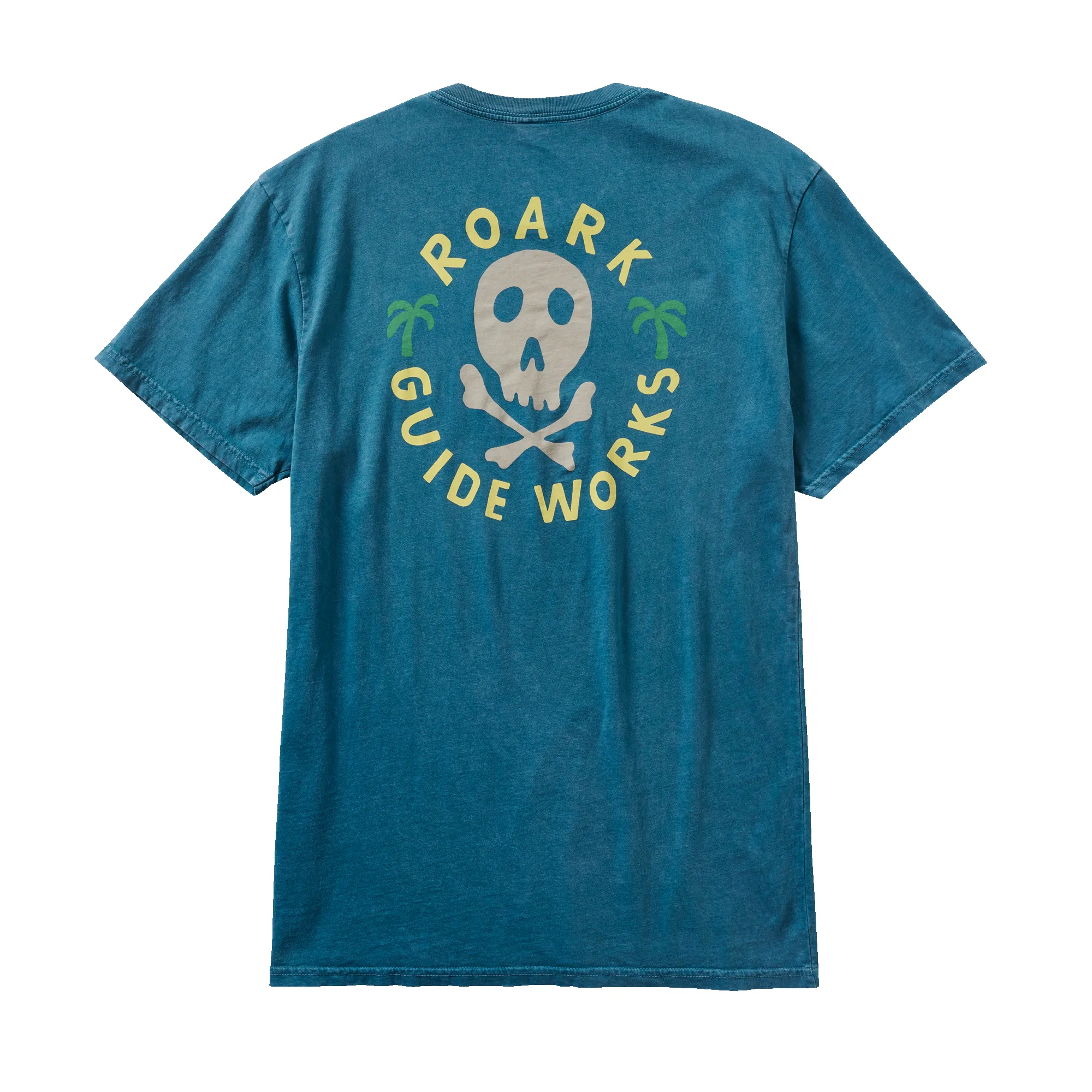Guideworks Skull Premium Tee - Hydro Blue sold by Roark