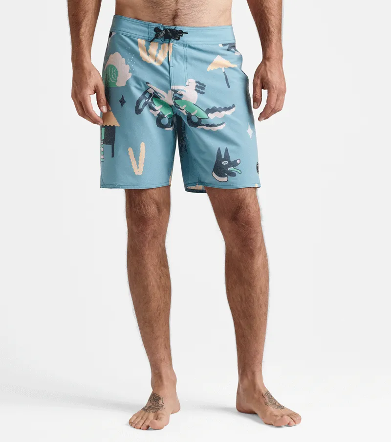 Passage Boardshorts 18" - Viaje Agave sold by Roark product image thumbnail 2
