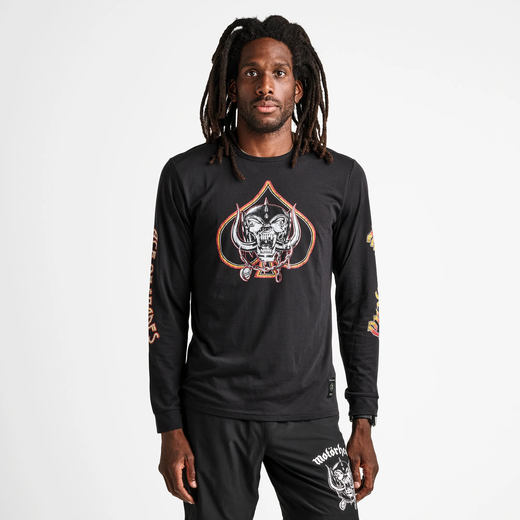 Motörhead Mathis Ace Of Spades Long Sleeve Tee - Black sold by Roark product image thumbnail 4