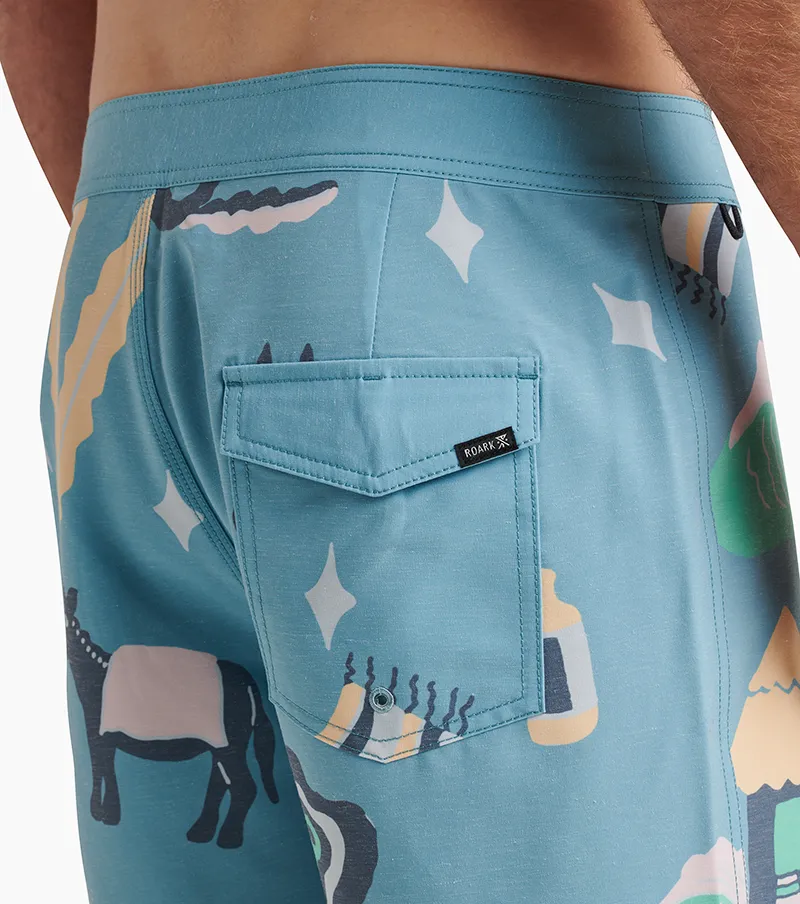 Passage Boardshorts 18" - Viaje Agave sold by Roark product image thumbnail 5