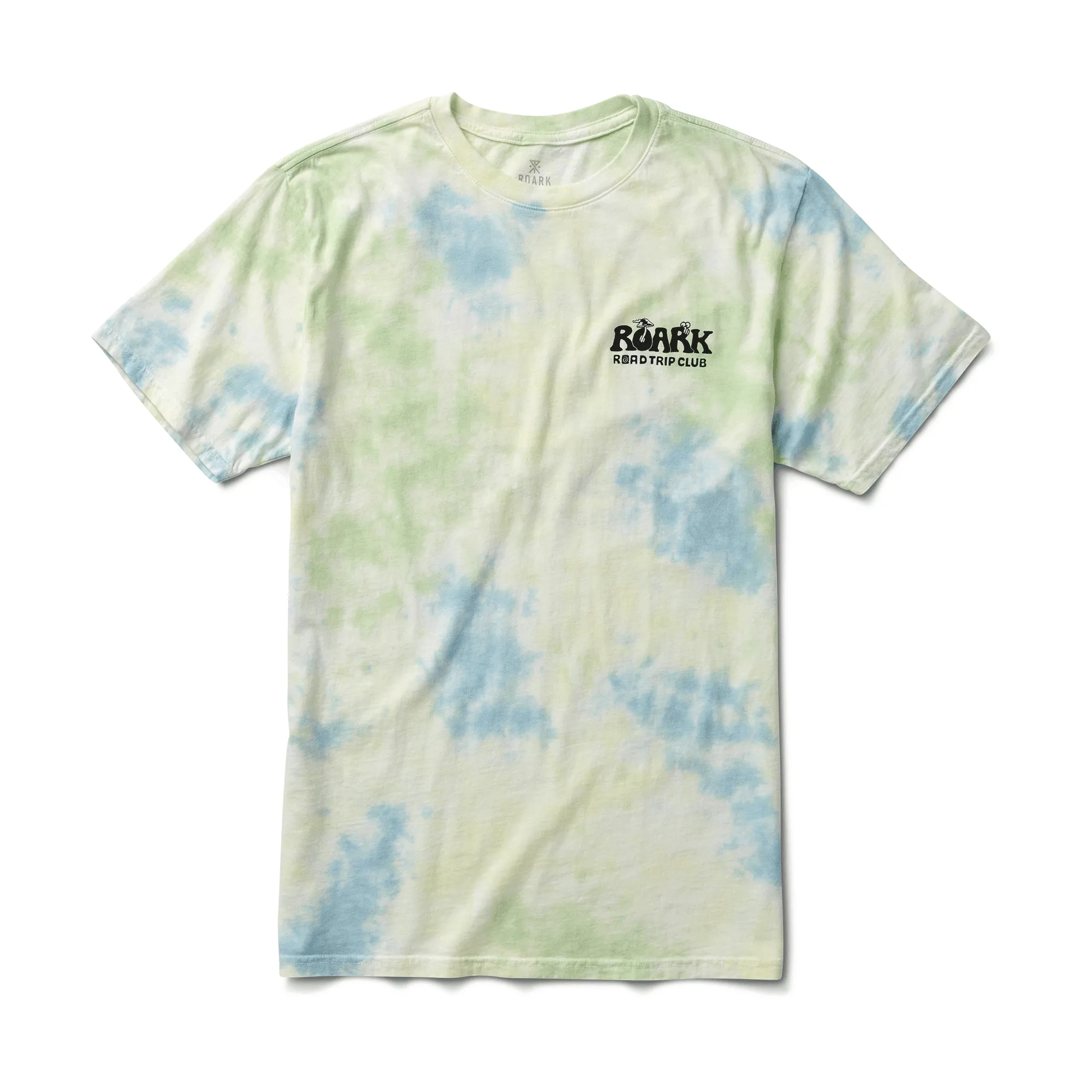 Road Trip Club Tie Dye Wash Premium Tee - Yellow sold by Roark product image thumbnail 2