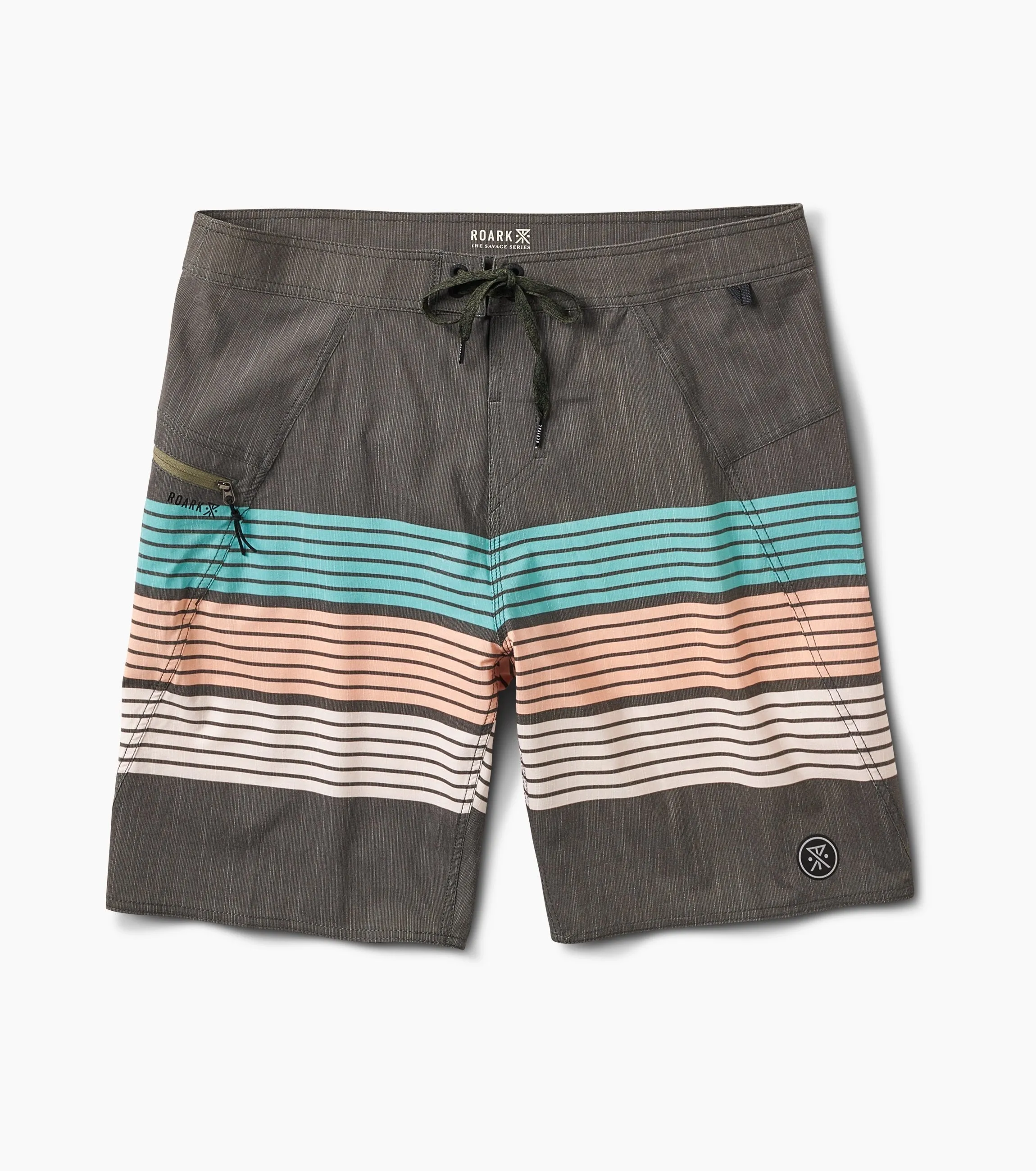 Horizons Boardshorts - Army sold by Roark
