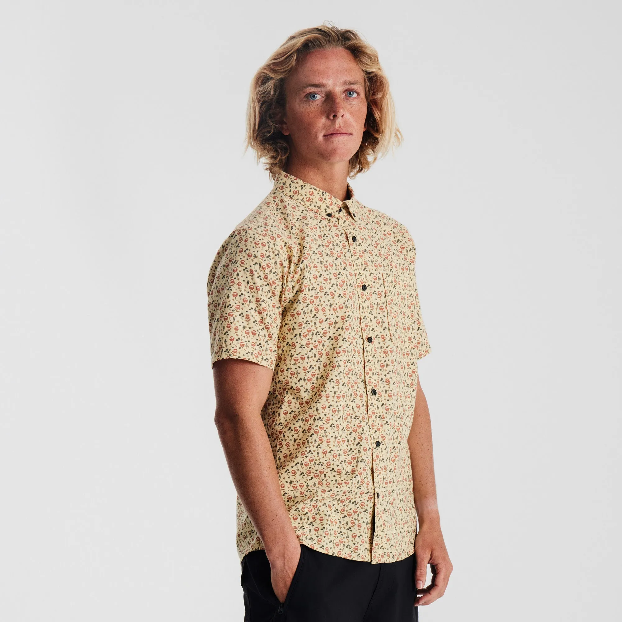 Scholar Oxford Shirt - Boletes Sunbeam sold by Roark product image thumbnail 4