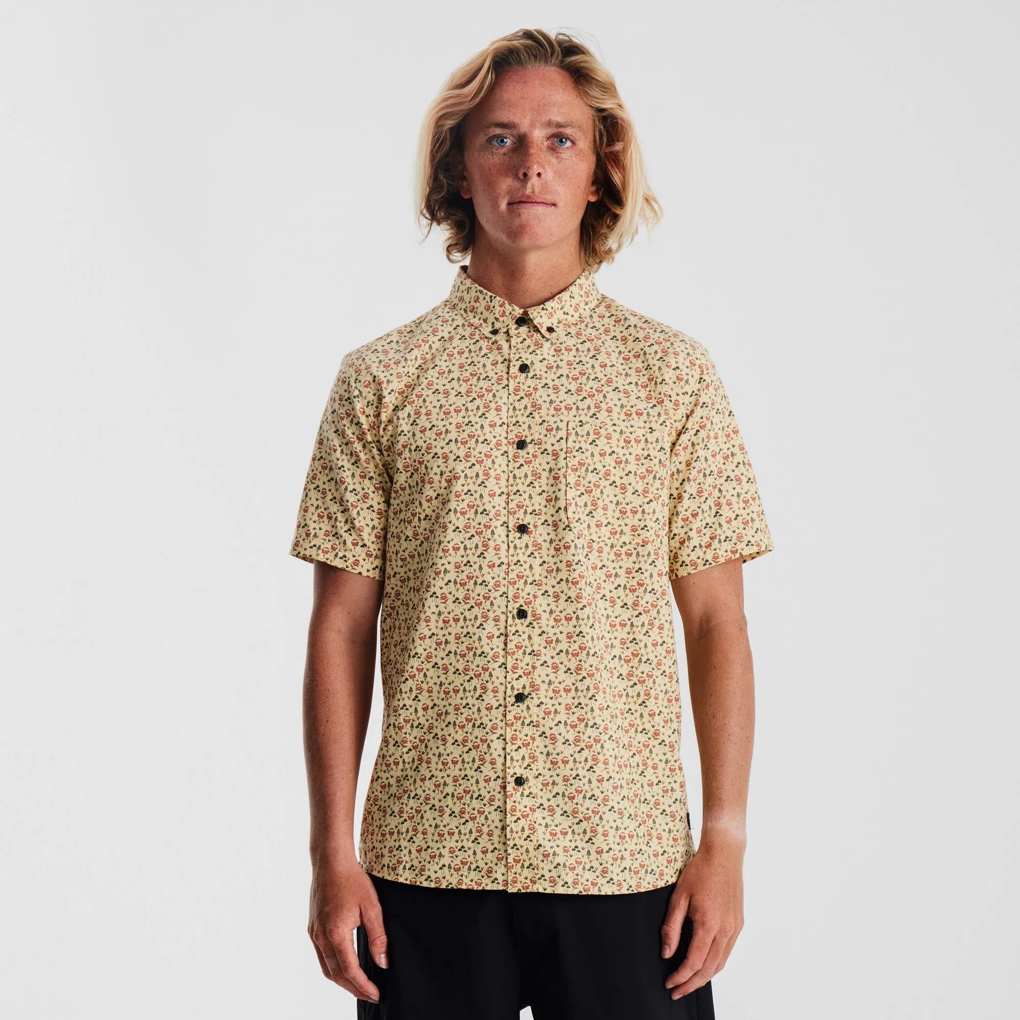 Scholar Oxford Shirt - Boletes Sunbeam sold by Roark product image thumbnail 2