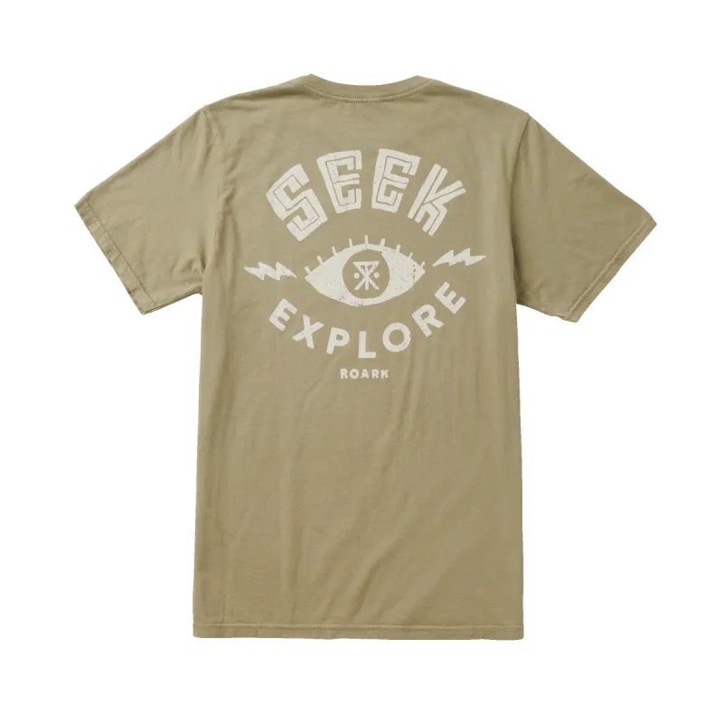 Seek And Explore Premium Tee - Dusty Green sold by Roark