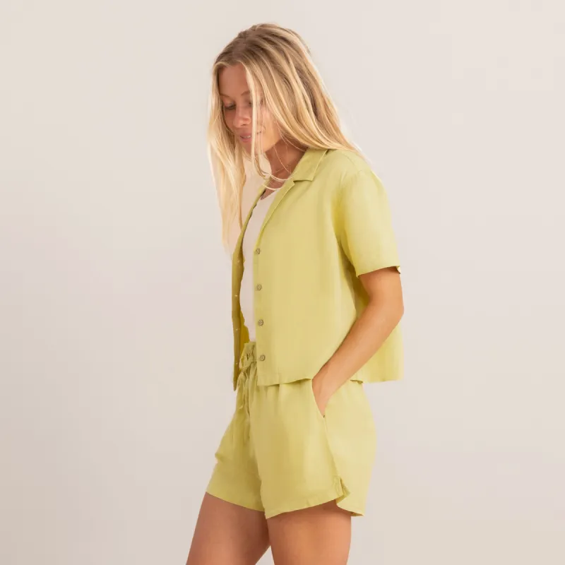 Idle Camp Shirt - Lime sold by Roark