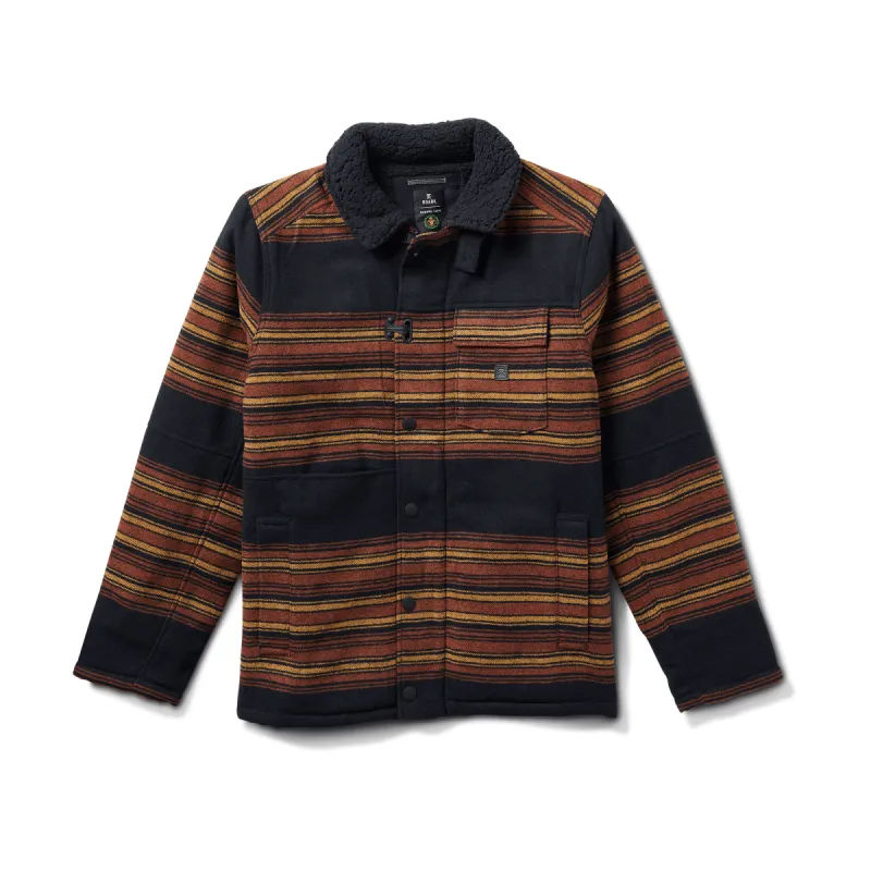 Axeman Jacket - Dark Navy Stripes sold by Roark