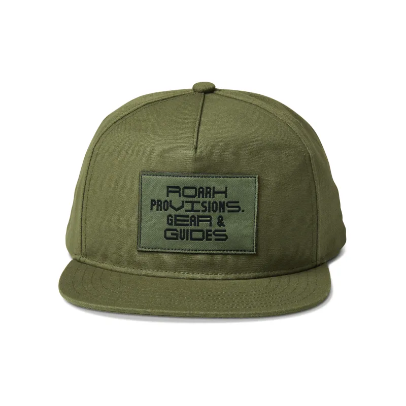 Station Snapback Hat - Provision Green made by Roark