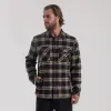 Backwoods Flannel Jacket - Black sold by Roark