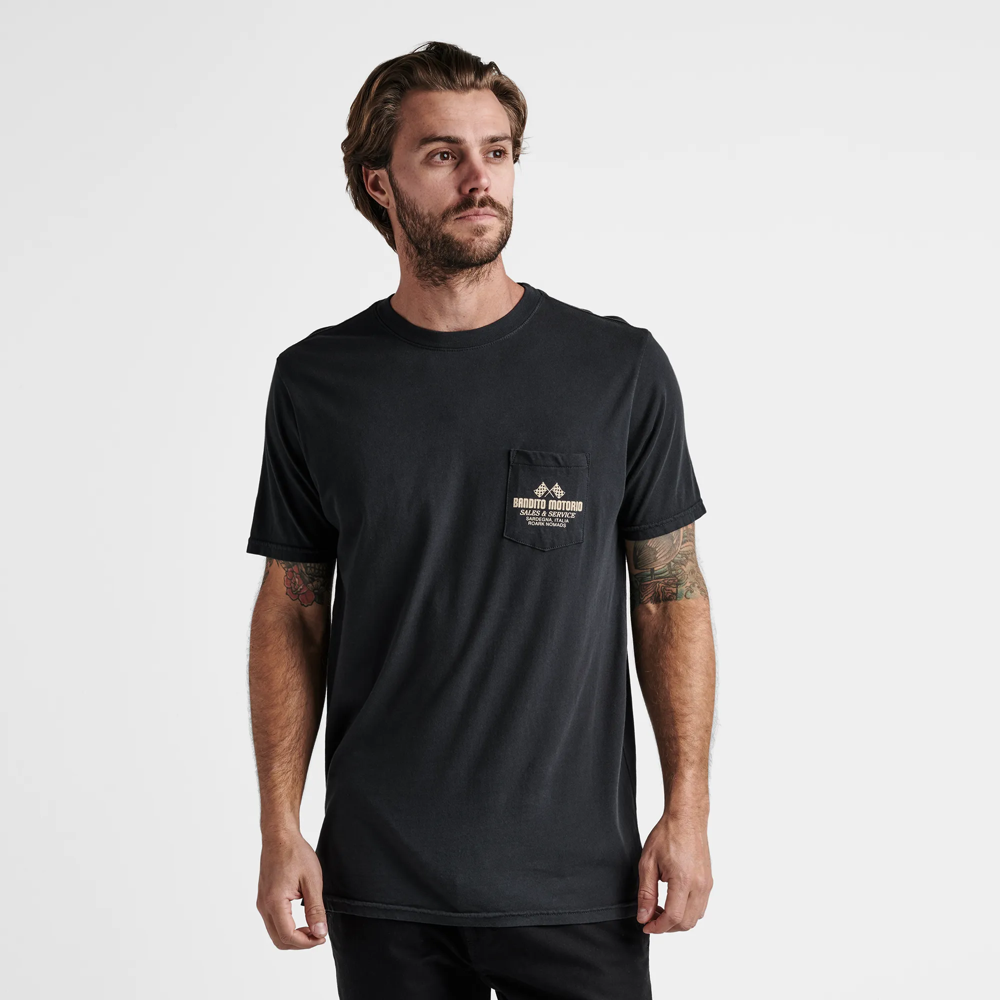 Bandito Motorio Premium Tee - Black sold by Roark product image thumbnail 2