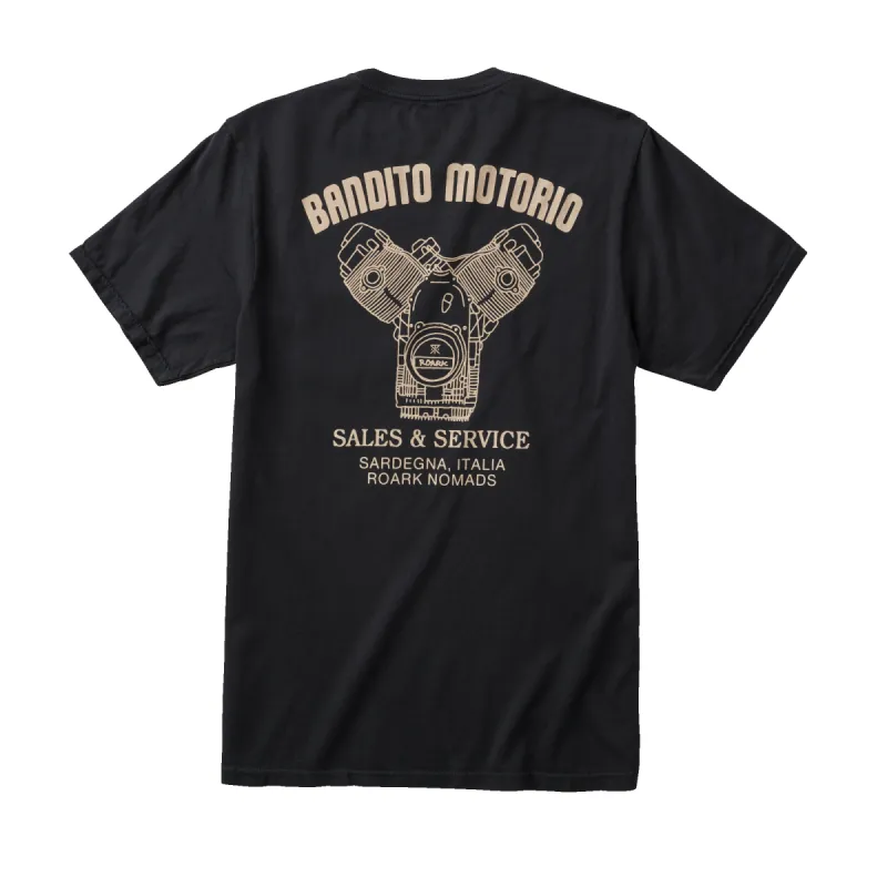 Bandito Motorio Premium Tee - Black sold by Roark