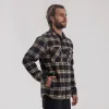 Backwoods Flannel Jacket - Black sold by Roark