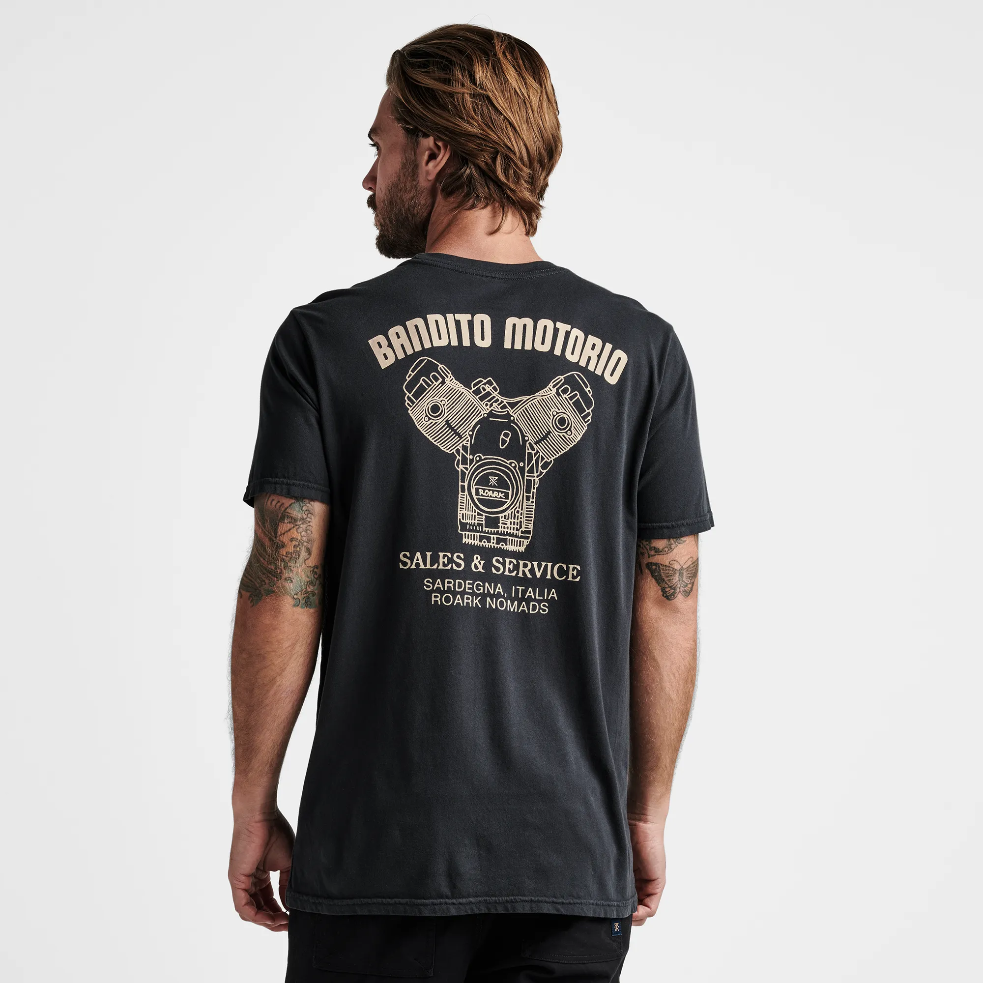 Bandito Motorio Premium Tee - Black sold by Roark product image thumbnail 3
