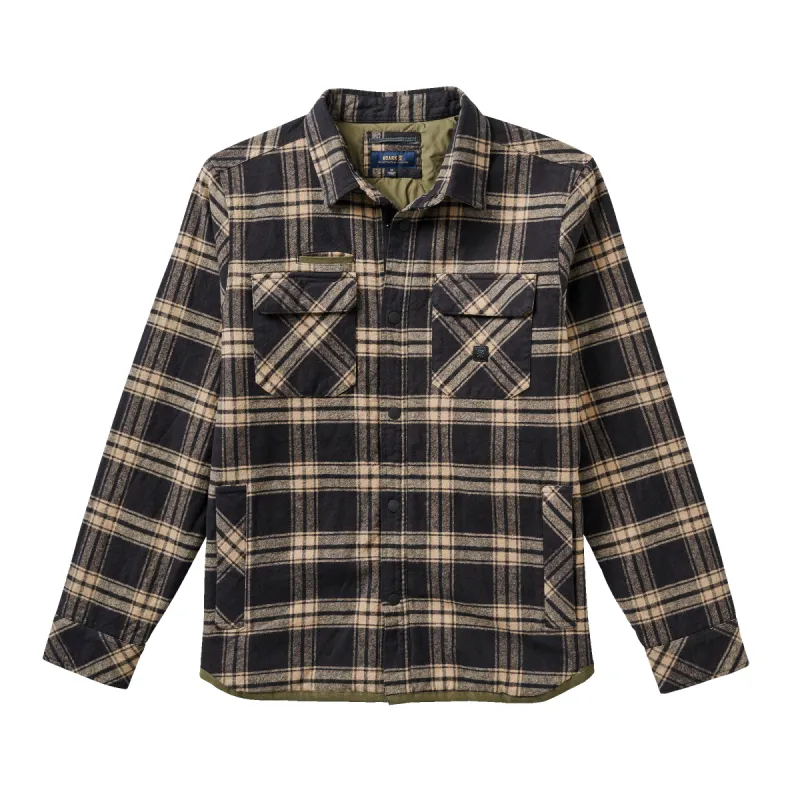 Backwoods Flannel Jacket - Black sold by Roark