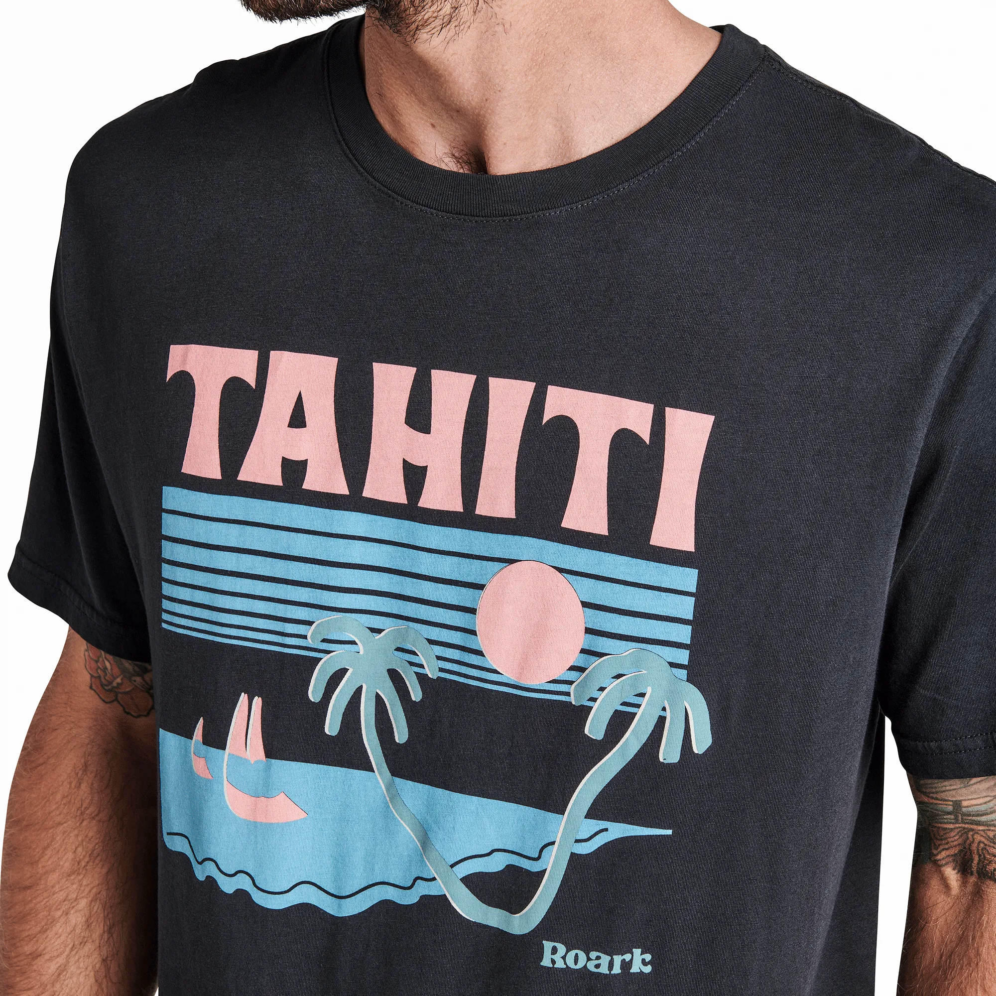 Tahiti Time Premium Tee - Black sold by Roark product image thumbnail 4