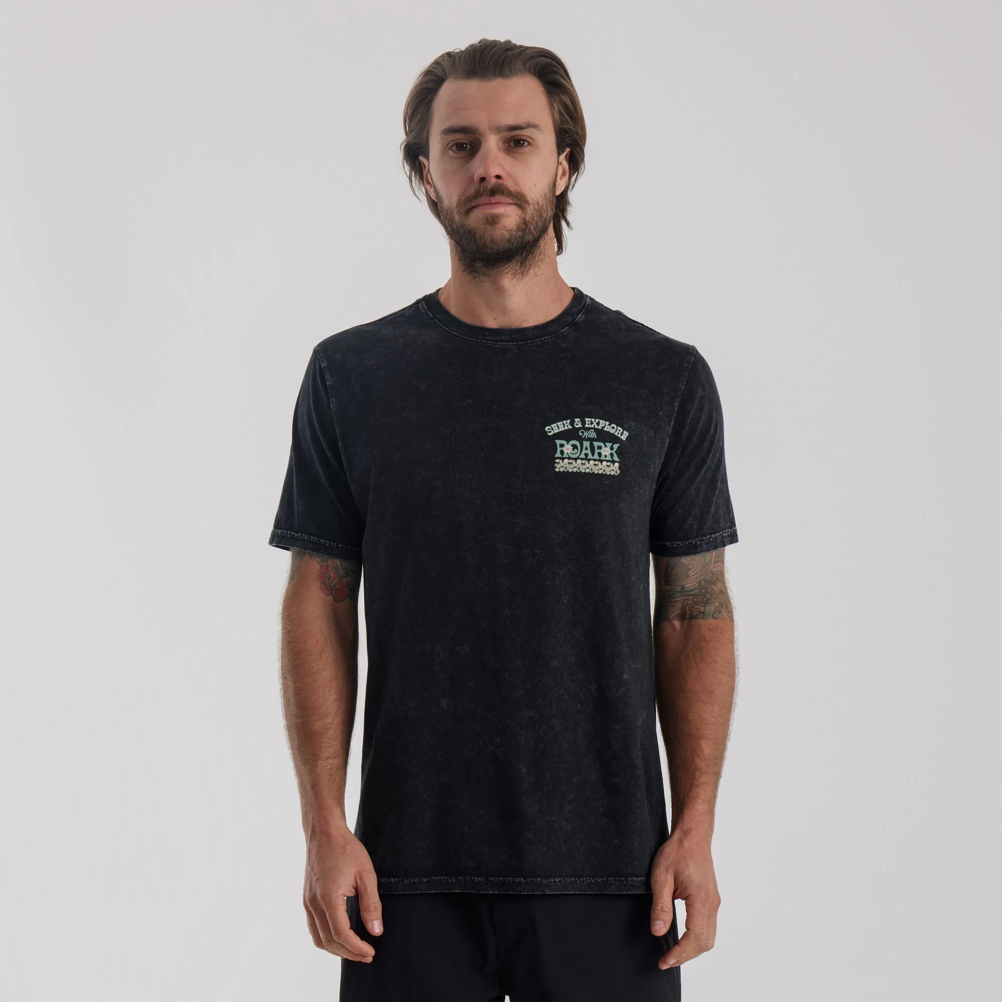 Seek & Explore Premium Tee - Black sold by Roark product image thumbnail 2