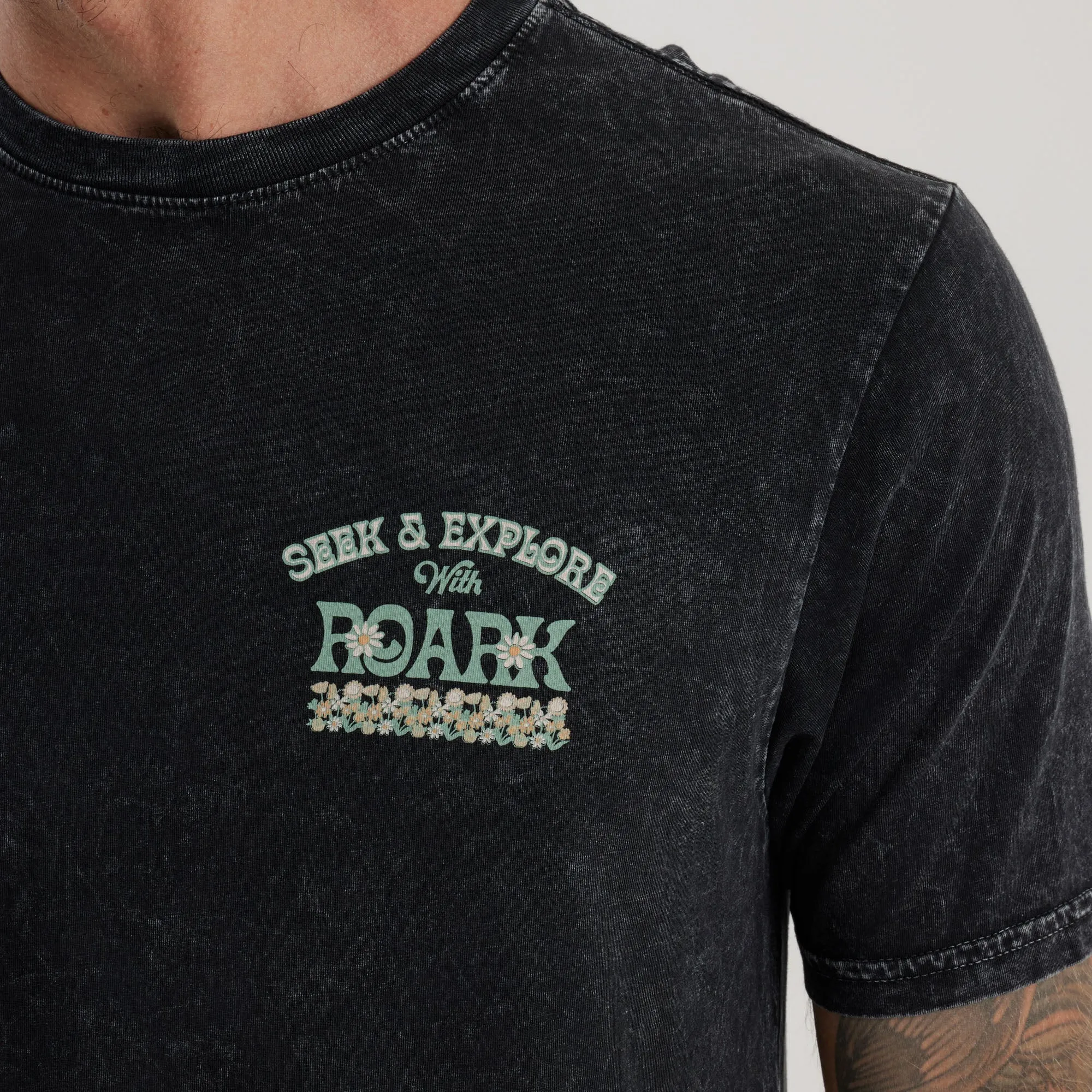 Seek & Explore Premium Tee - Black sold by Roark product image thumbnail 4