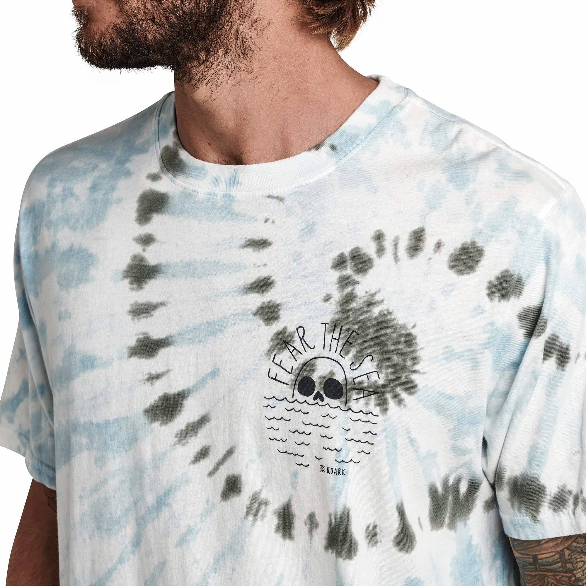 Fear The Sea Premium Tee - Light Blue sold by Roark product image thumbnail 4