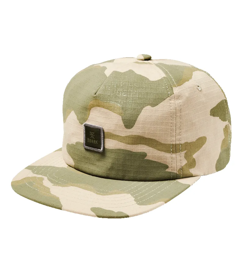 Safecamp 5 Panel Hat - Desert Camo sold by Roark product image thumbnail 3