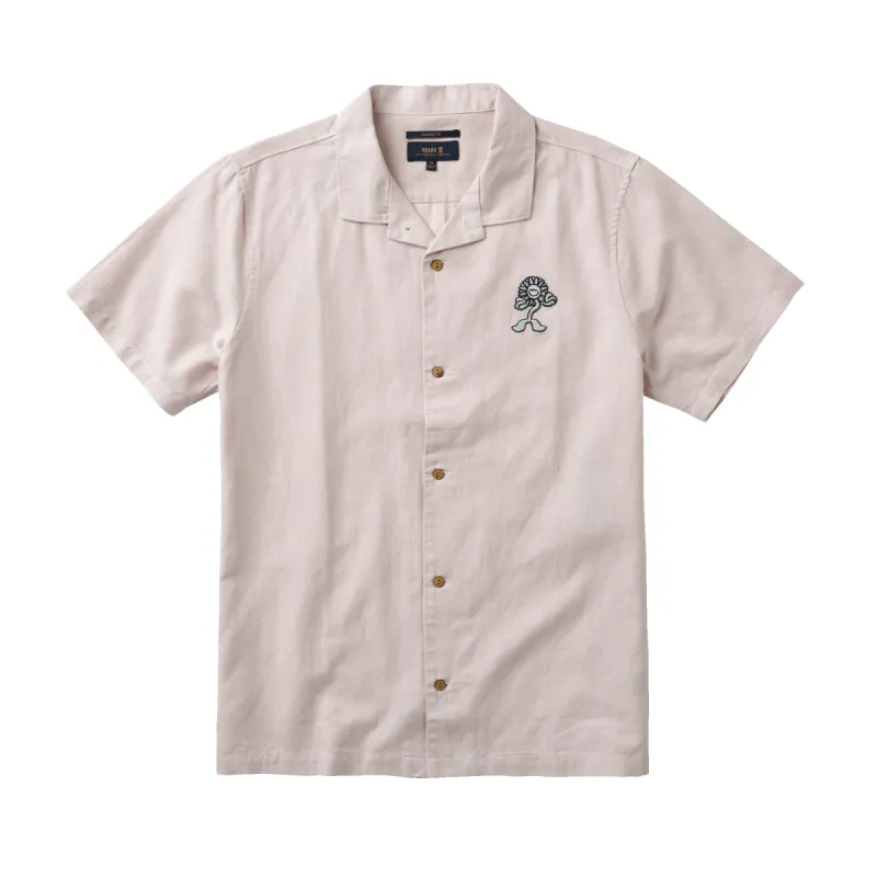 Gonzo Camp Collar Shirt - Dusty Lilac sold by Roark