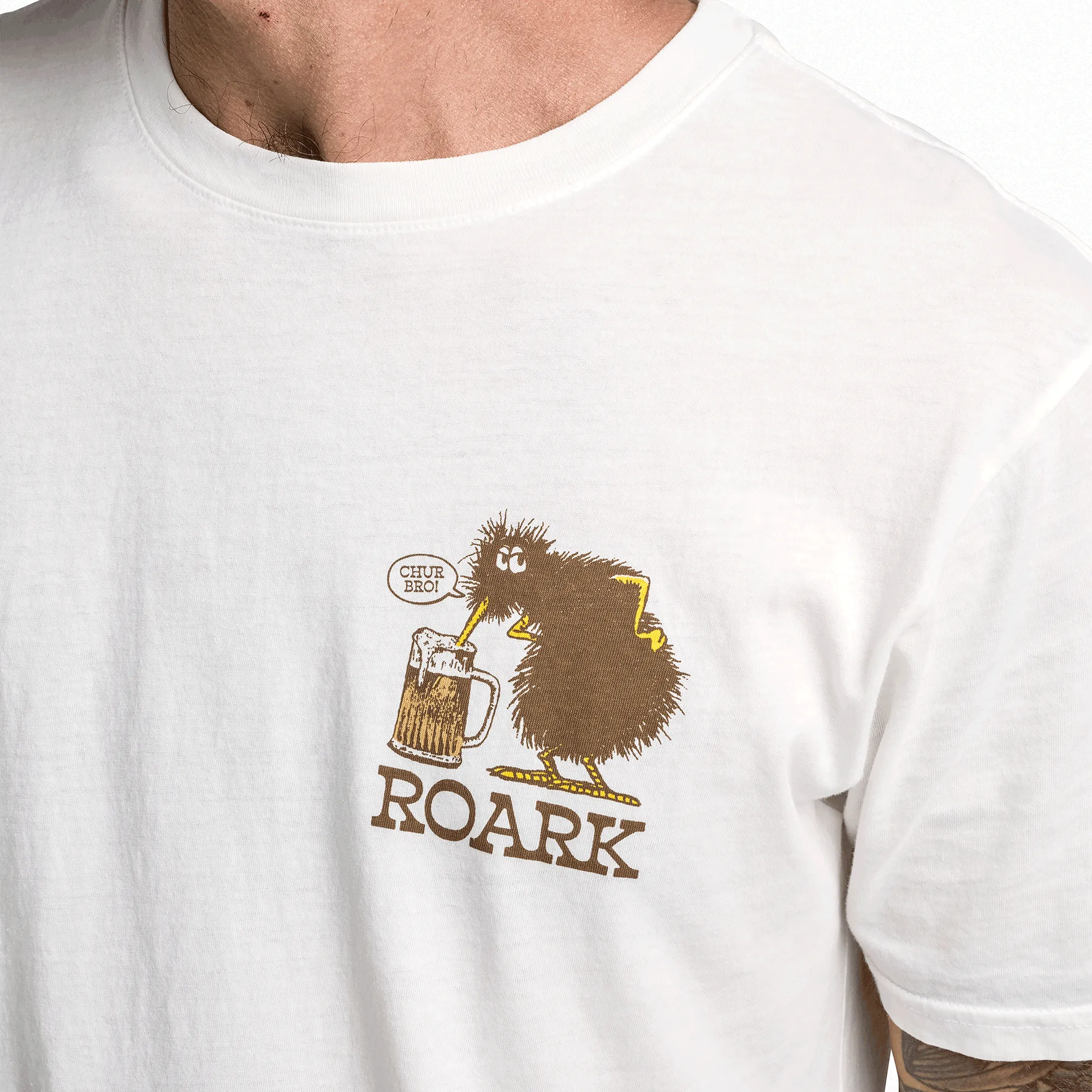 Speakeasy Premium Tee - Off White sold by Roark product image thumbnail 4