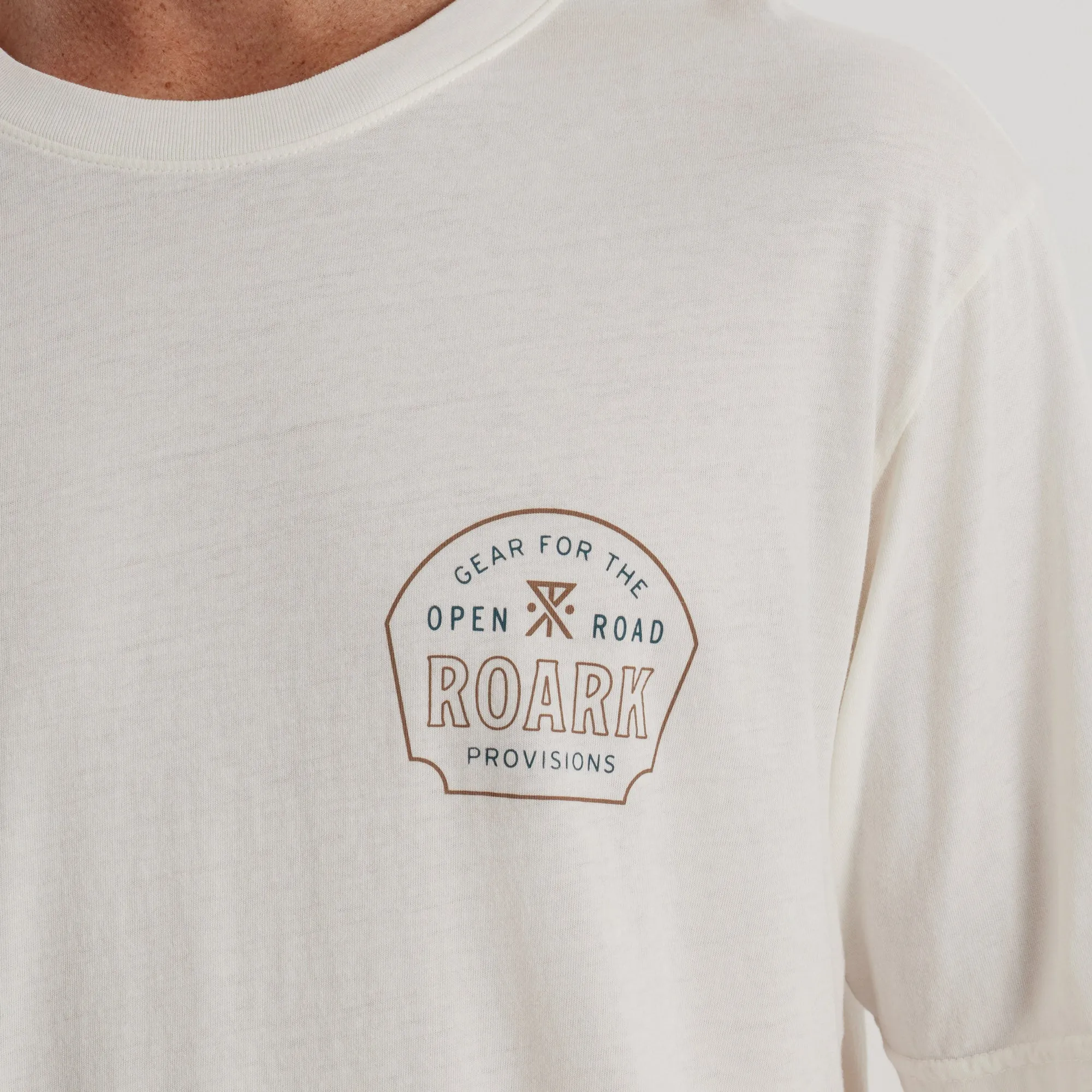 Roark Provisions Premium Tee - Off White sold by Roark product image thumbnail 4