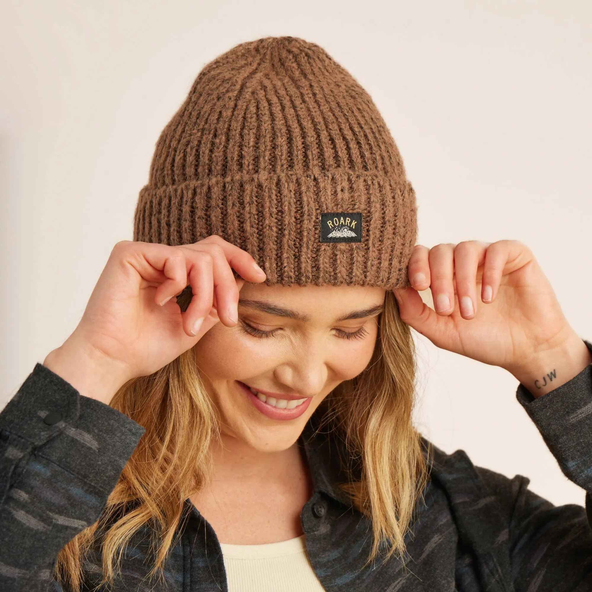 Campfire Beanie - Mocha sold by Roark product image thumbnail 3