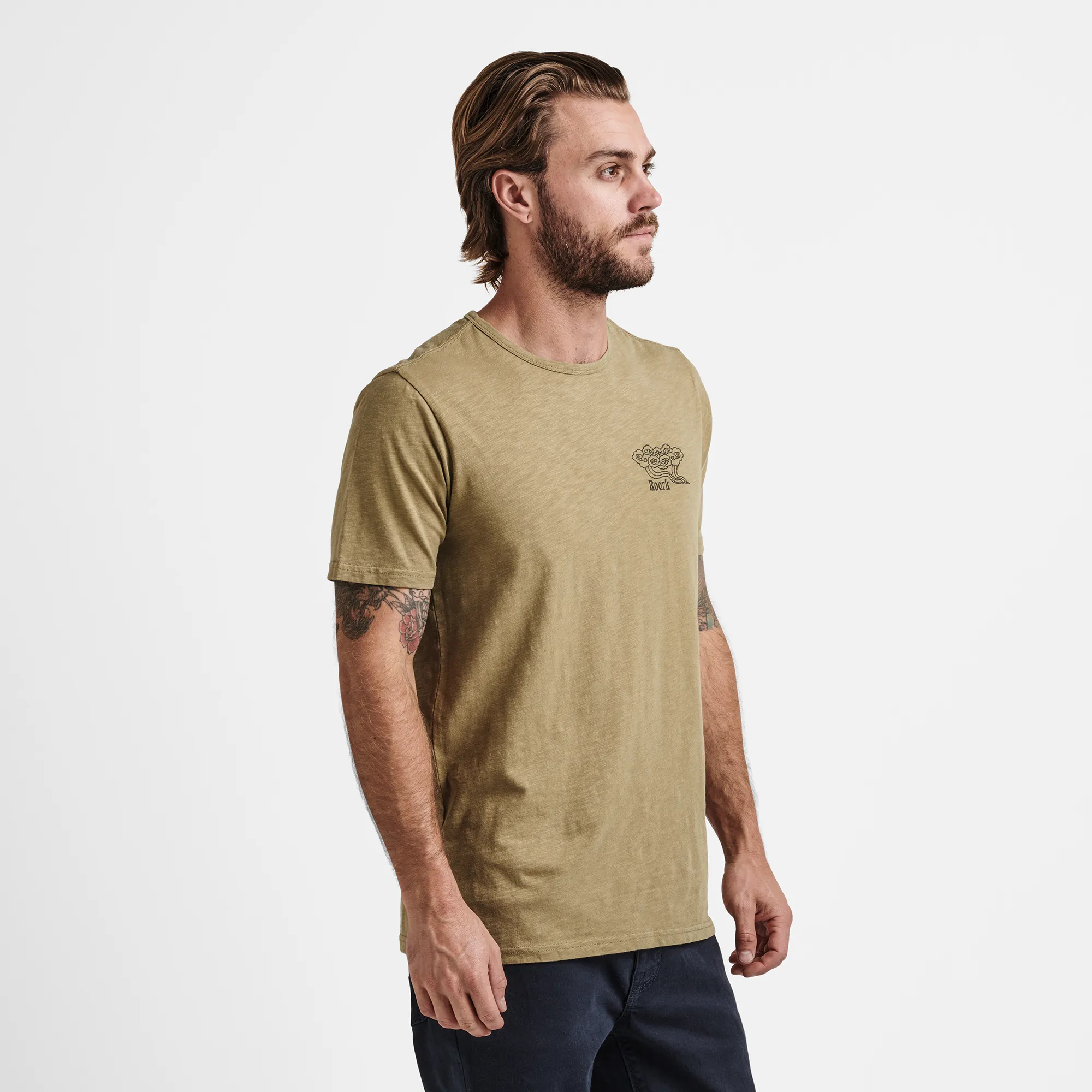 Rumors Myths Legends Lies Premium Tee - Dusty Green sold by Roark product image thumbnail 4