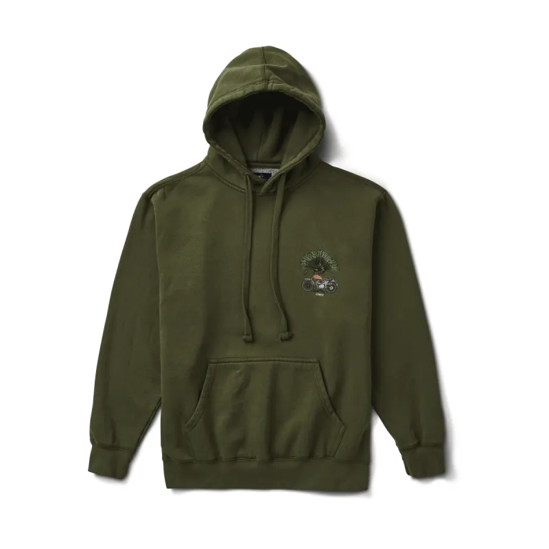 Shaded Fleece Hoodie - Dark Military sold by Roark
